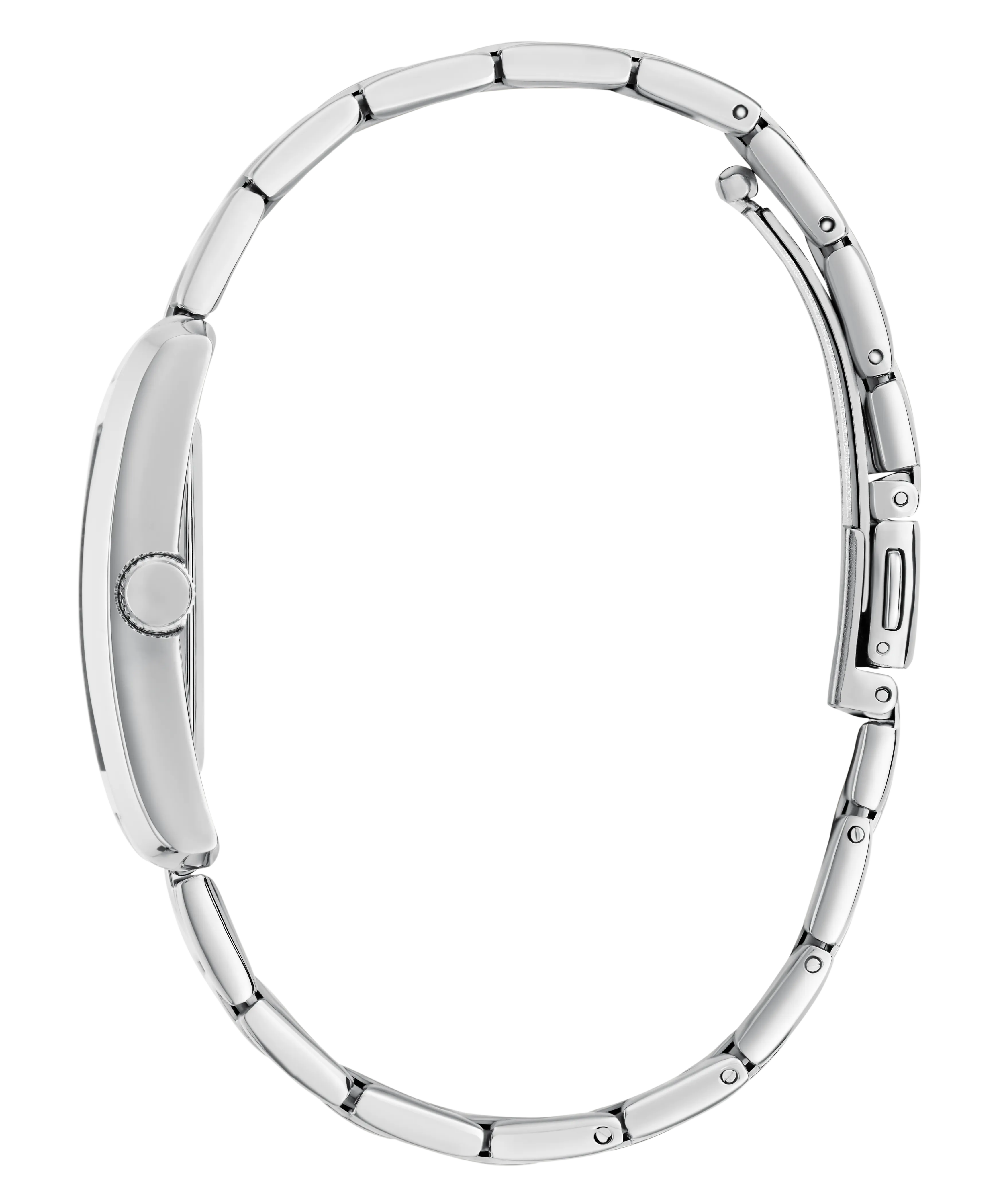 Guess Womens/Mens Silver Watches GUESS Ladies Silver Tone Analog Watch