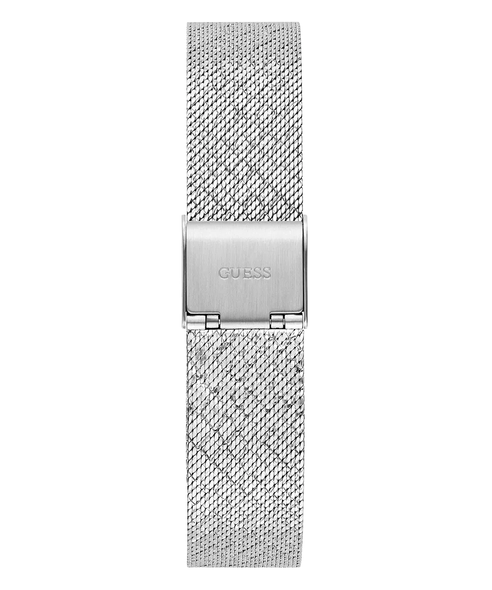 Guess Womens/Mens Silver Watches GUESS Ladies Silver Tone Analog Watch