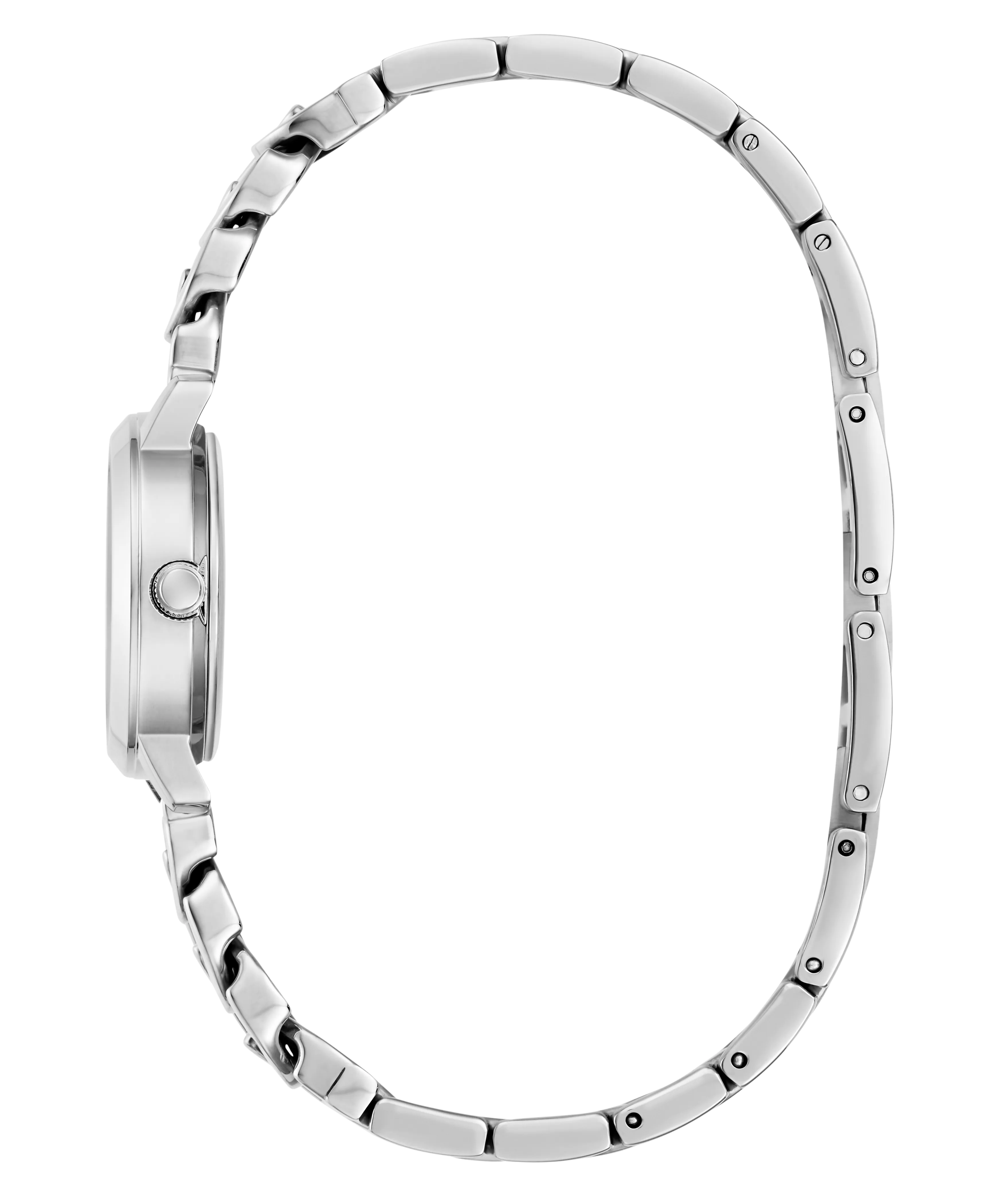 Guess Womens/Mens Silver Watches GUESS Ladies Silver Tone Analog Watch