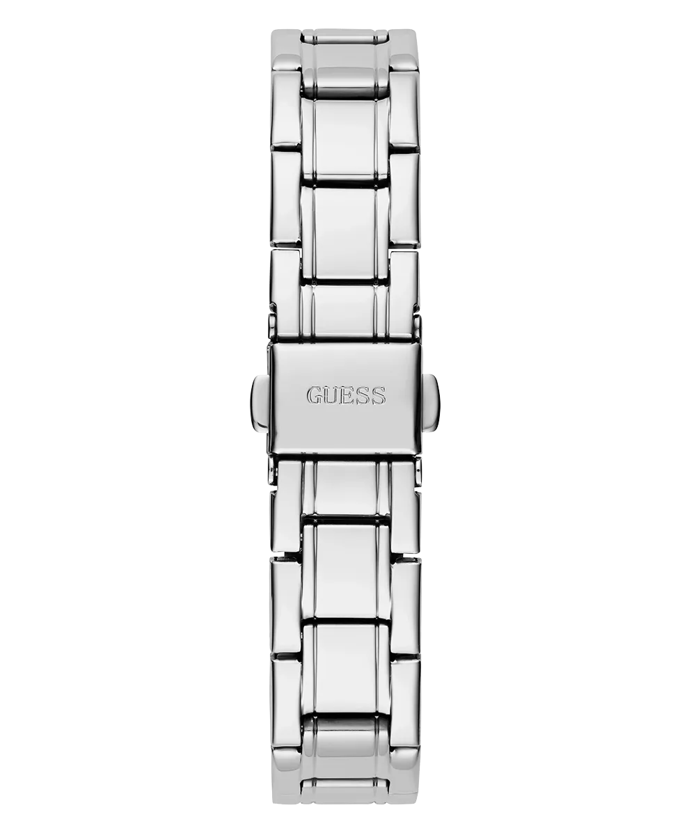 Guess Womens/Mens Silver Watches GUESS Ladies Silver Tone Analog Watch