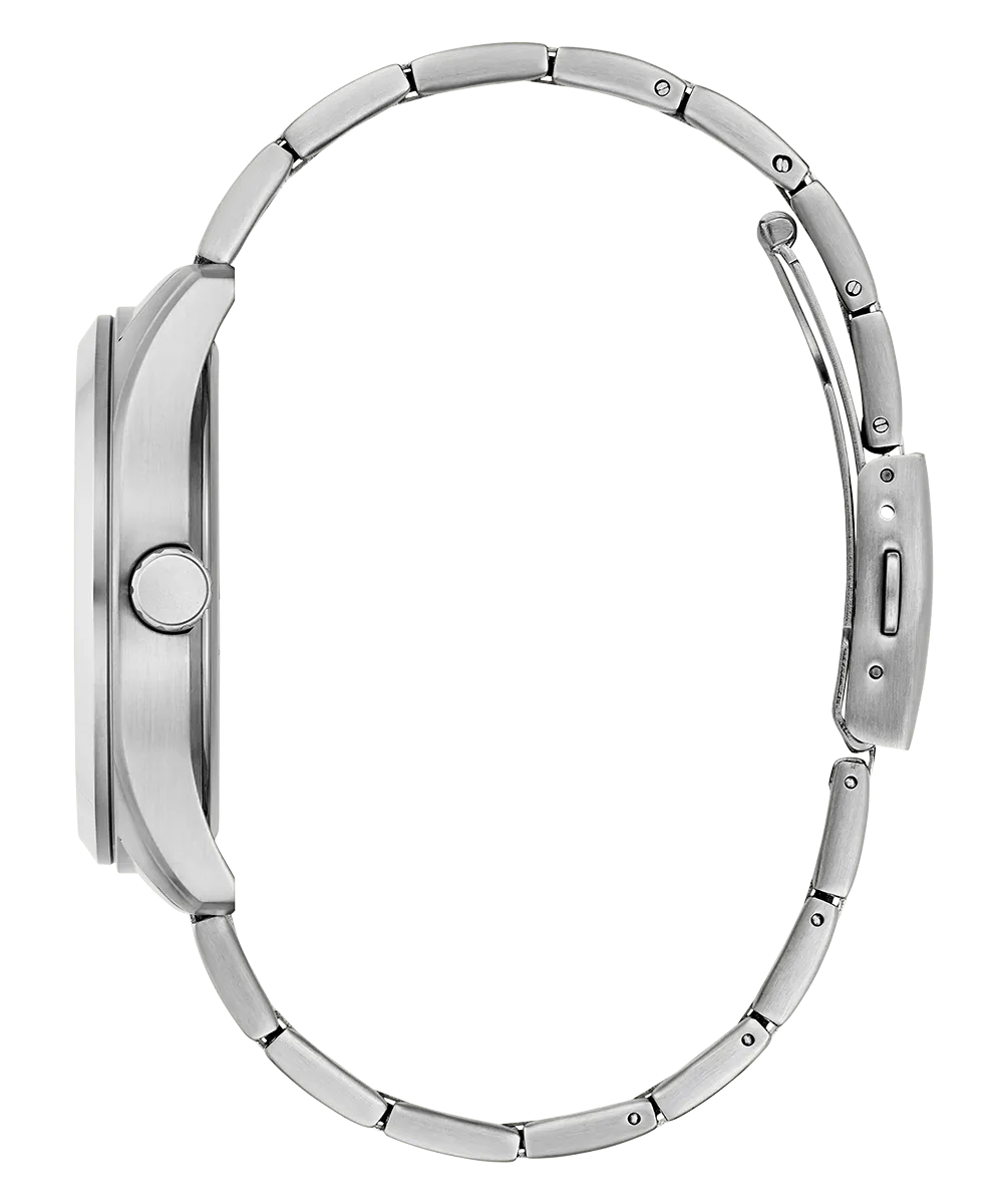 Guess Womens/Mens Silver Watches GUESS Mens Silver Tone Multi-function Watch