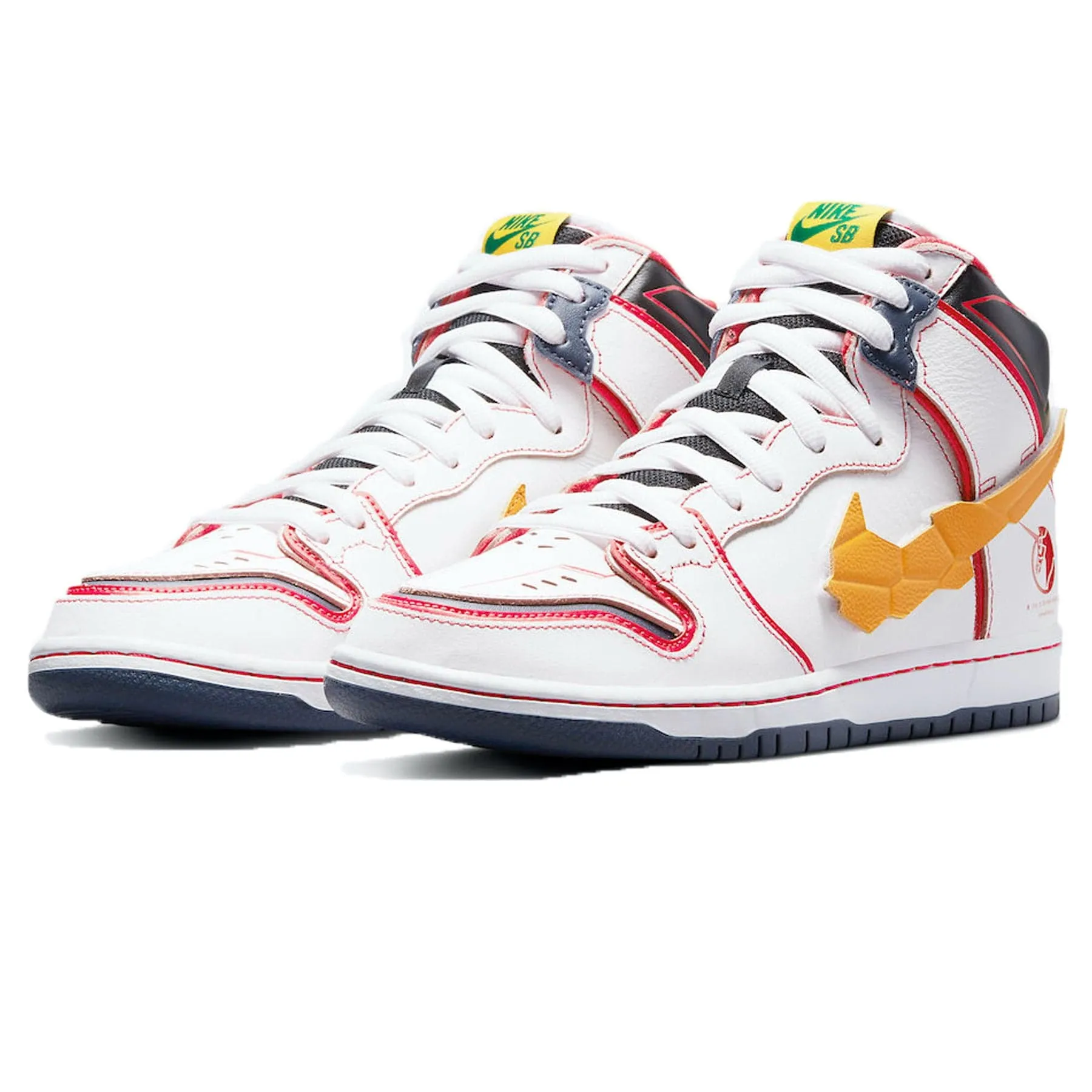 Gundam x Dunk High SB 'Project Unicorn - RX-0' Nike Dunk stylish shoes