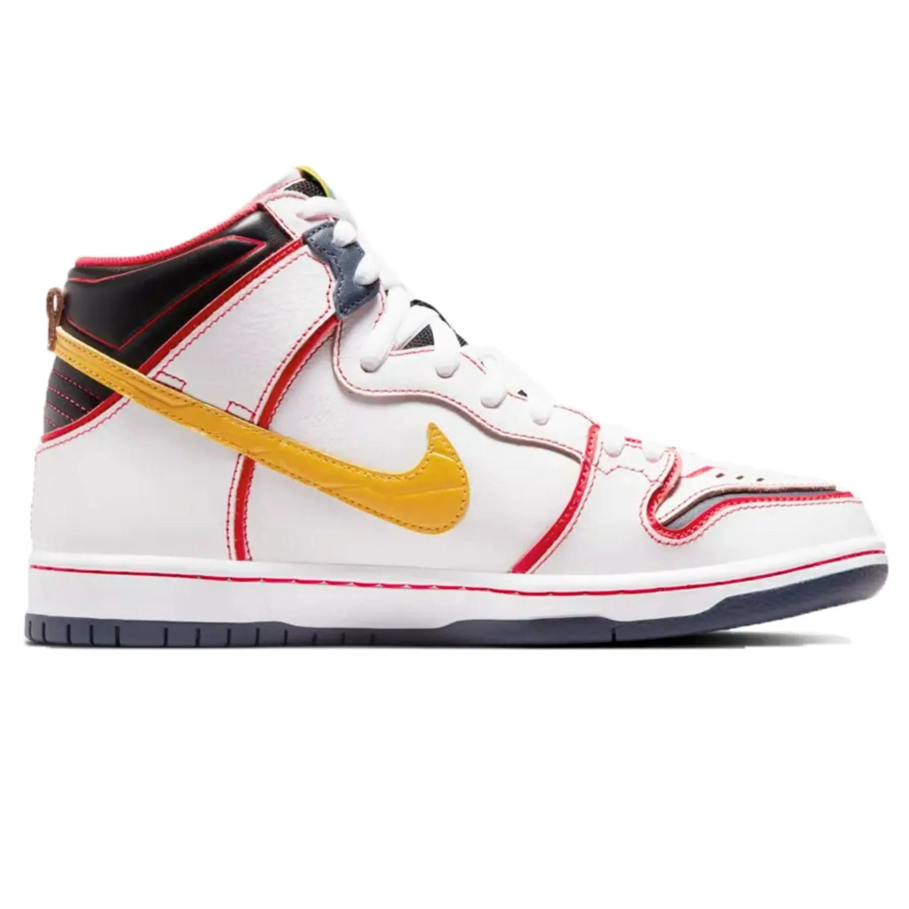 Gundam x Dunk High SB 'Project Unicorn - RX-0' Nike Dunk stylish shoes