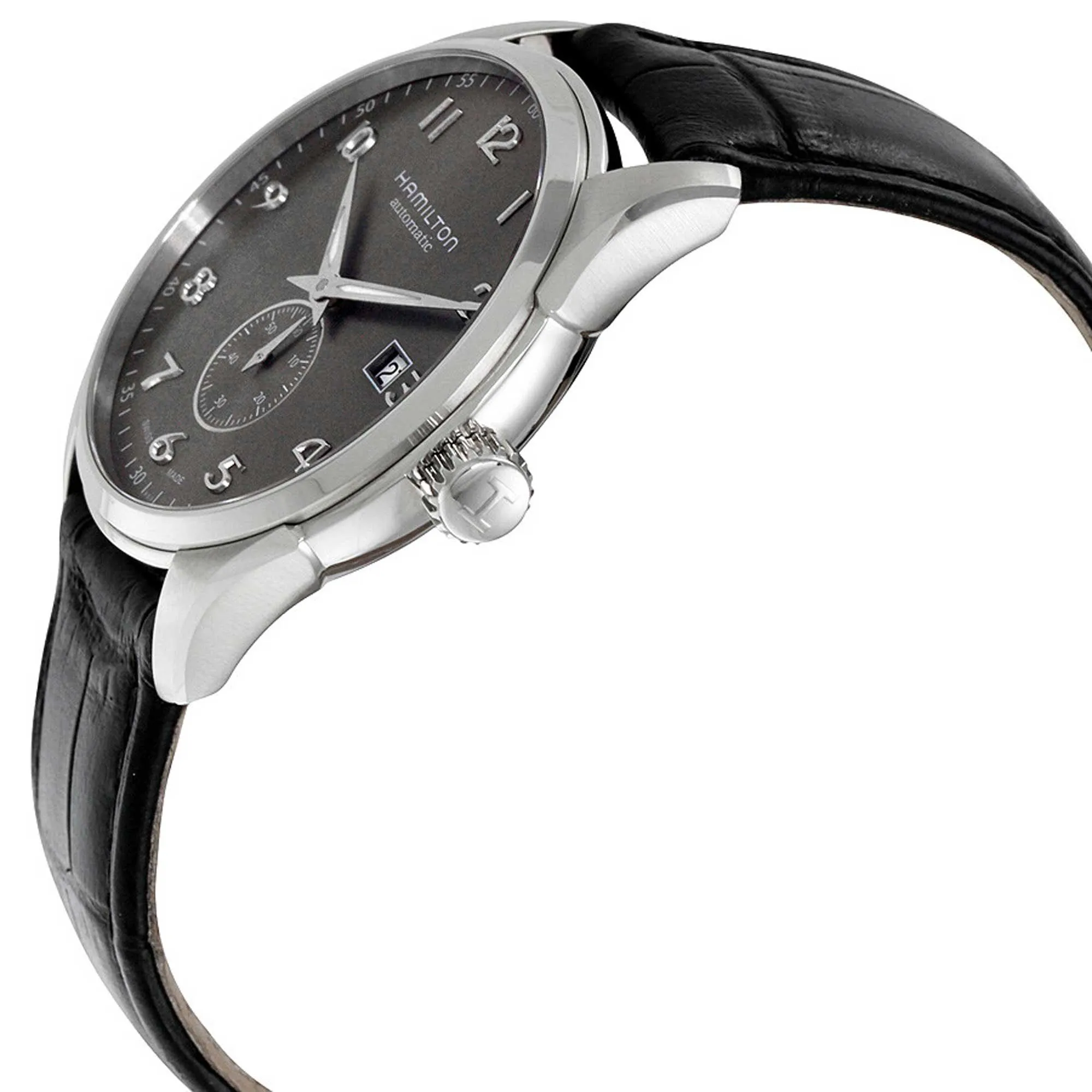Hamilton Men's Watch - Jazzmaster Maestro Automatic Grey Dial Black Strap | H42515785 Hamilton Men's Watches