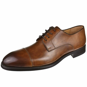 Harlan Cap Toe Blucher Magnanni premium leather dress shoes