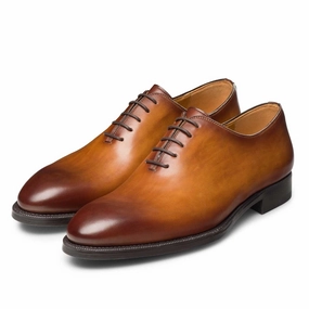 Hawkins Oxford Magnanni premium leather dress shoes