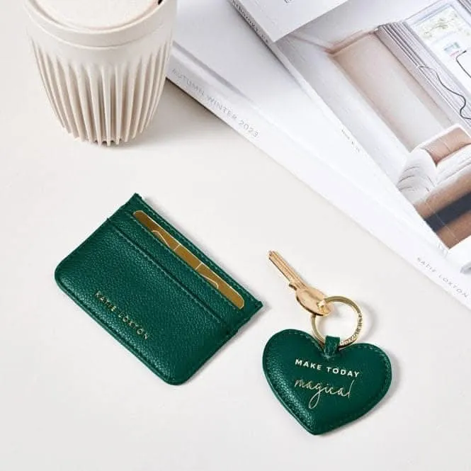 Heart Keyring & Card Holder Set 'Make Today Magical' KLB3065 Katie Loxton Jewelry And Accessories