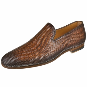 Herrera Woven Pump Magnanni premium leather dress shoes