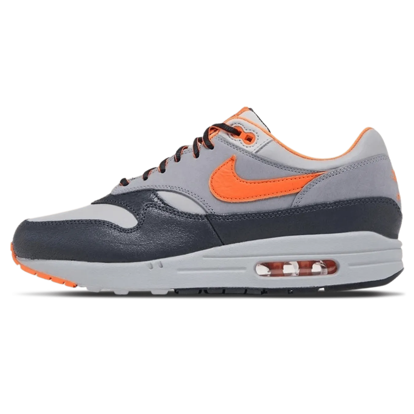 HUF x Nike Air Max 1 SP 'Orange' Nike Air Max lifestyle sneakers with sport details