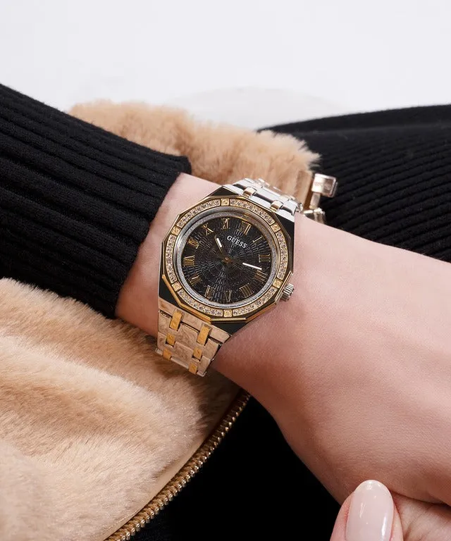 Jewelry Guess Watches GUESS DIAMOND STYLED TWO-TONE STEEL LADIES WATCH GW0770L4