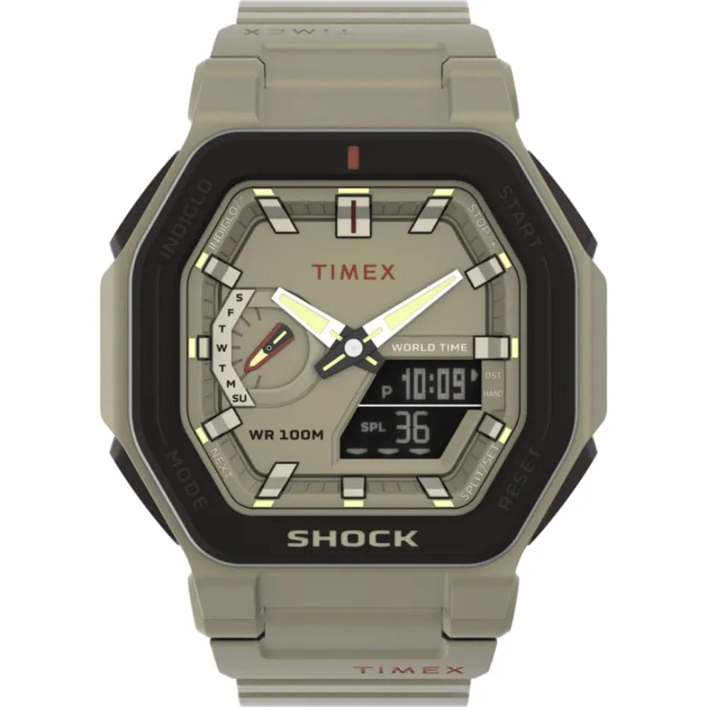 Jewelry Timex Watches Timex Command Encounter Resin Strap Men Watch TW2V35500
