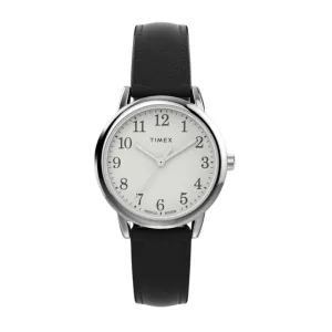 Jewelry Timex Watches TIMEX EASY READER BLACK ECO-FRIENDLY STRAP WATCH TW2W32500