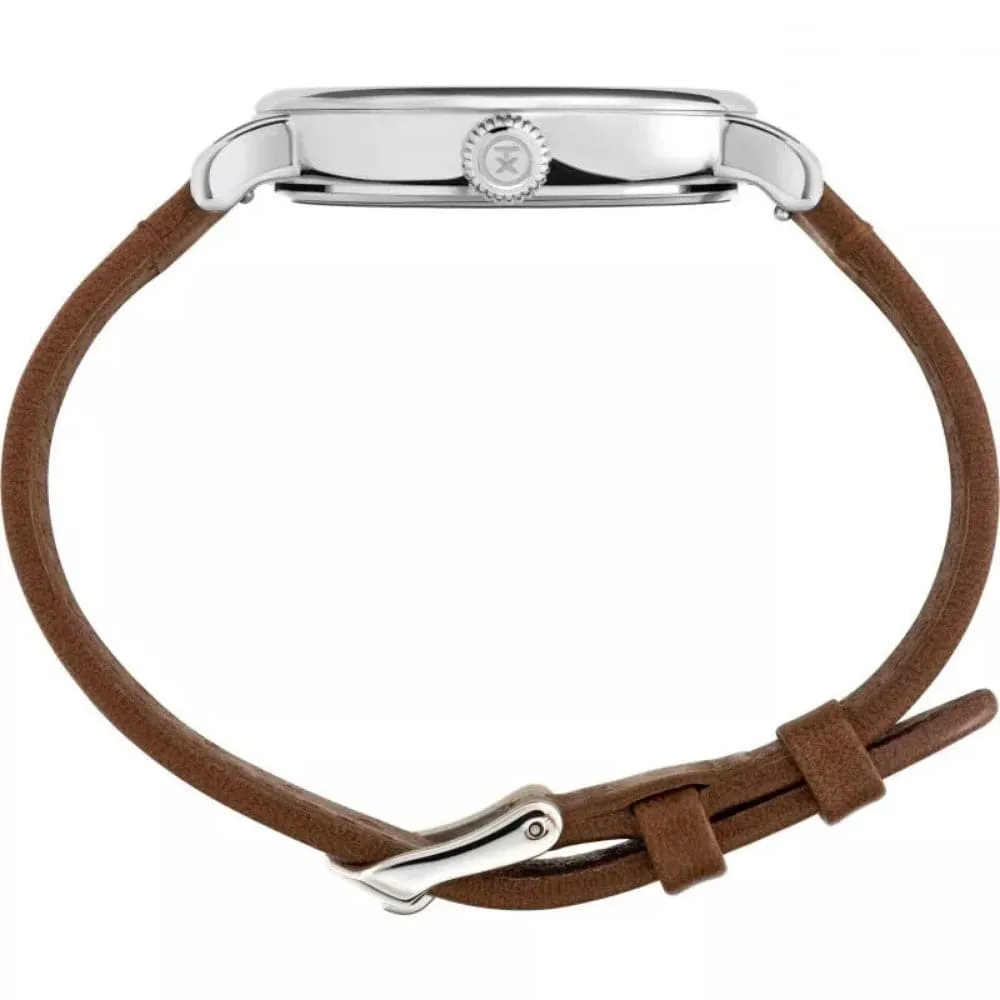 Jewelry Timex Watches TIMEX SNOOPY TW2V32800 BROWN LEATHER MEN WATCH