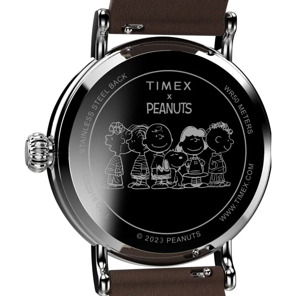 Jewelry Timex Watches Timex Standard x Peanuts Featuring Snoopy at the Beach Men Watch TW2V61200