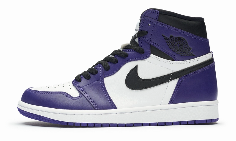 Jordan 1 Retro High Court Purple White (2020) 555088-500 Iconic Jordan 1 sneakers for collectors