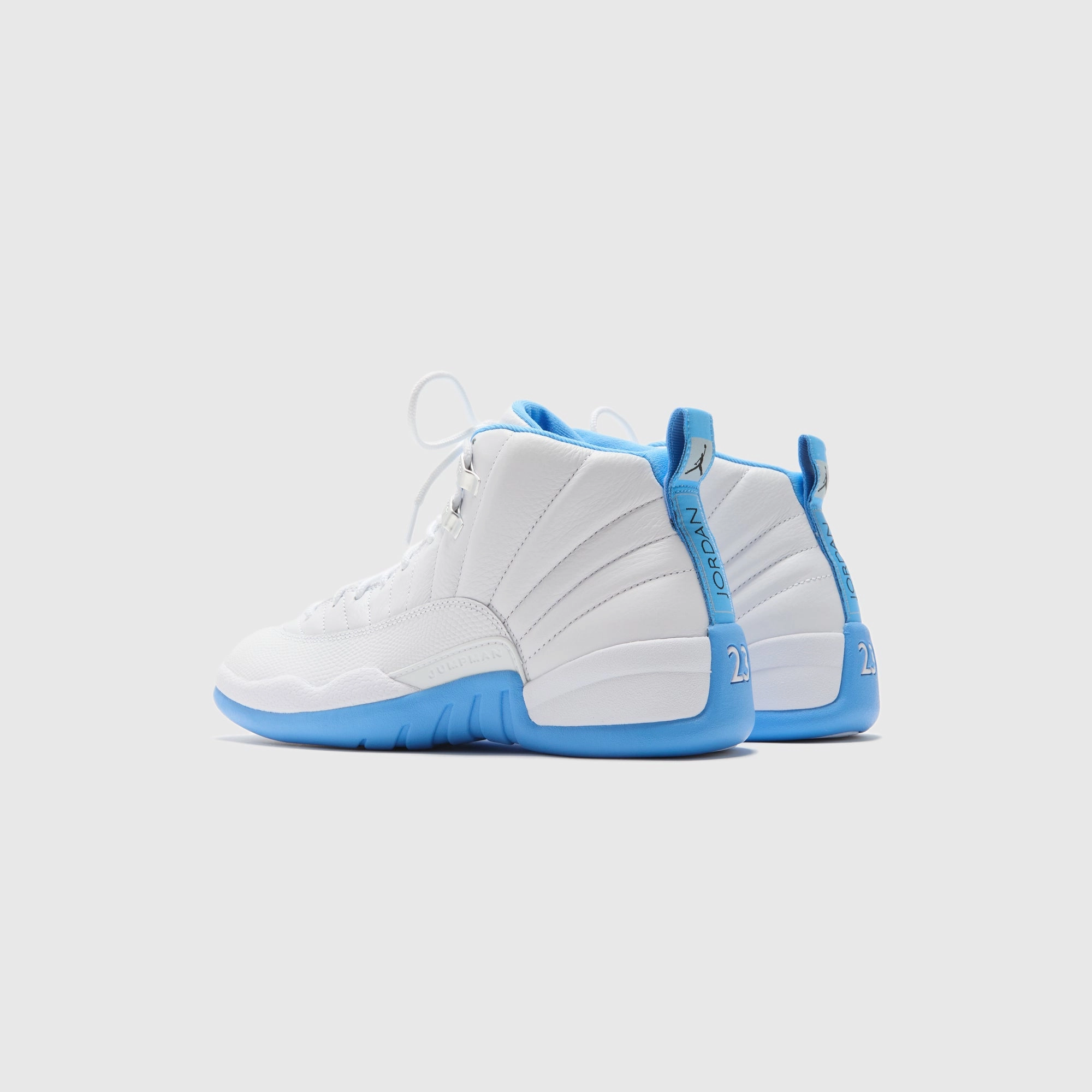 Jordan Air Jordan 12 Retro - White / Metallic Silver / University Blue All-day streetwear kicks