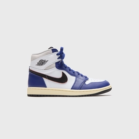 Jordan Air Jordan 1 Retro High OG -  White / Black / Neutral Grey / Deep Royal Blue / Muslin Retro basketball sneakers