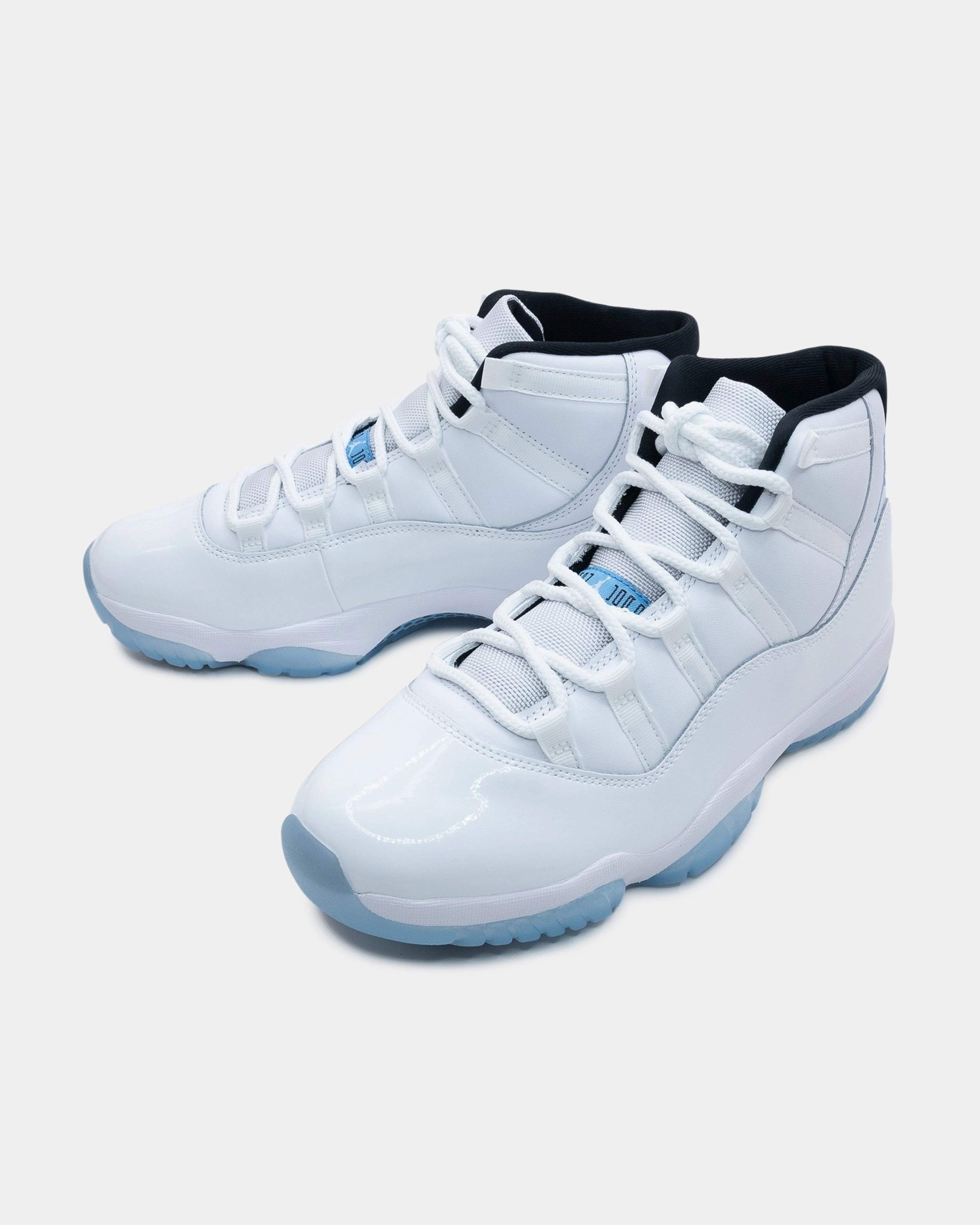 JORDAN AJ 11 RETRO - WHITE/ LEGENDBLUE/ BLACK Heritage hoops sneakers