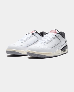 JORDAN AJ 2/3 - WHITE/ FIRERED Jordan athletic shoes for men