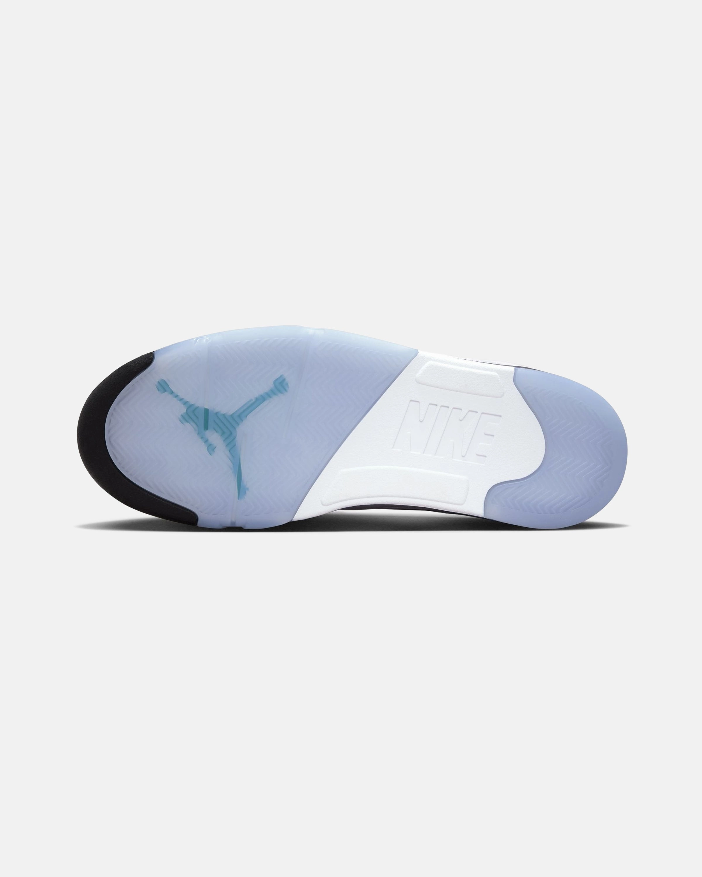 JORDAN AJ 5 RETRO - WHITE/ NEWEMERALD Heritage hoops sneakers