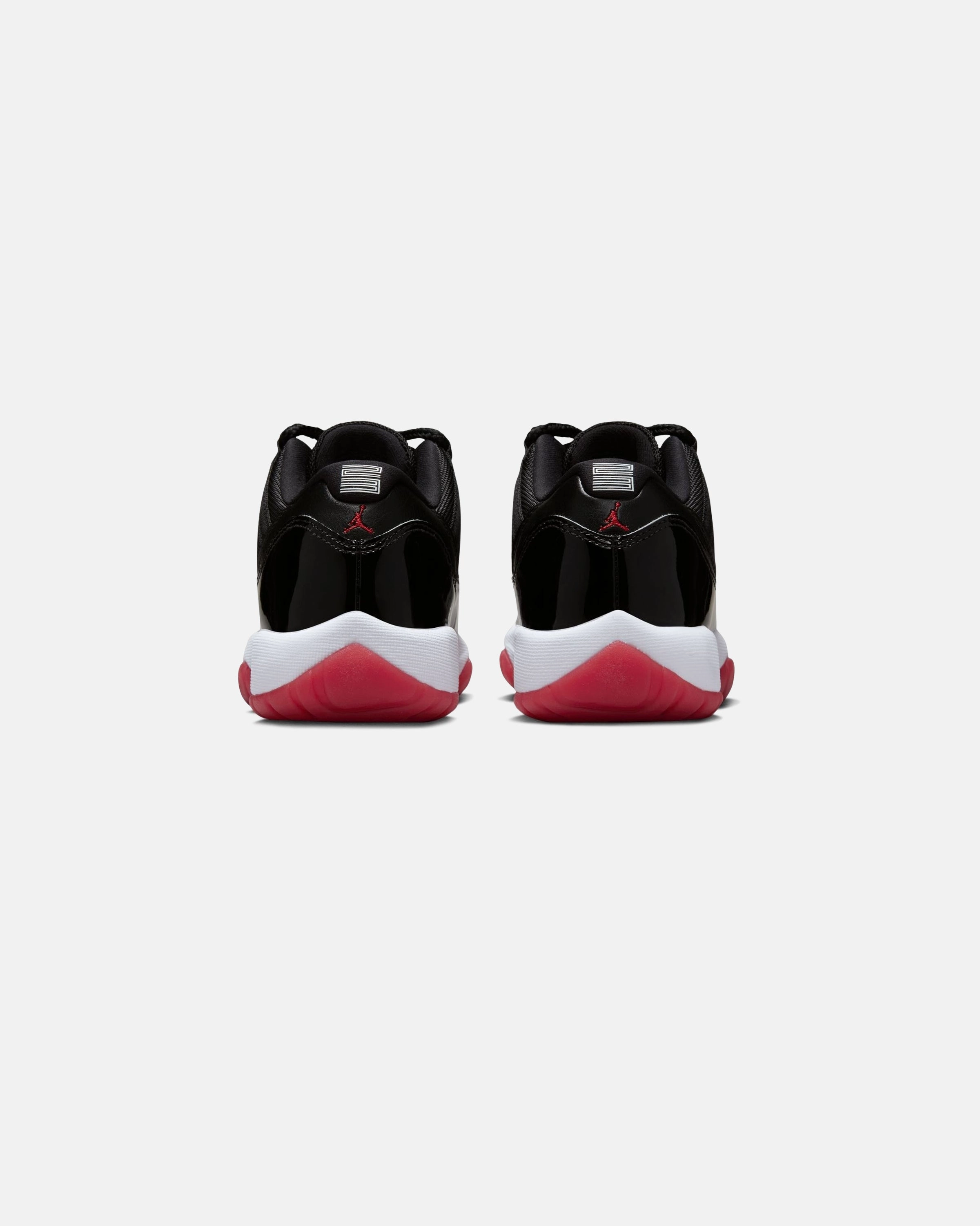 JORDAN GS AJ 11 RETRO LOW - BLACK/ VARSITYRED Heritage hoops sneakers