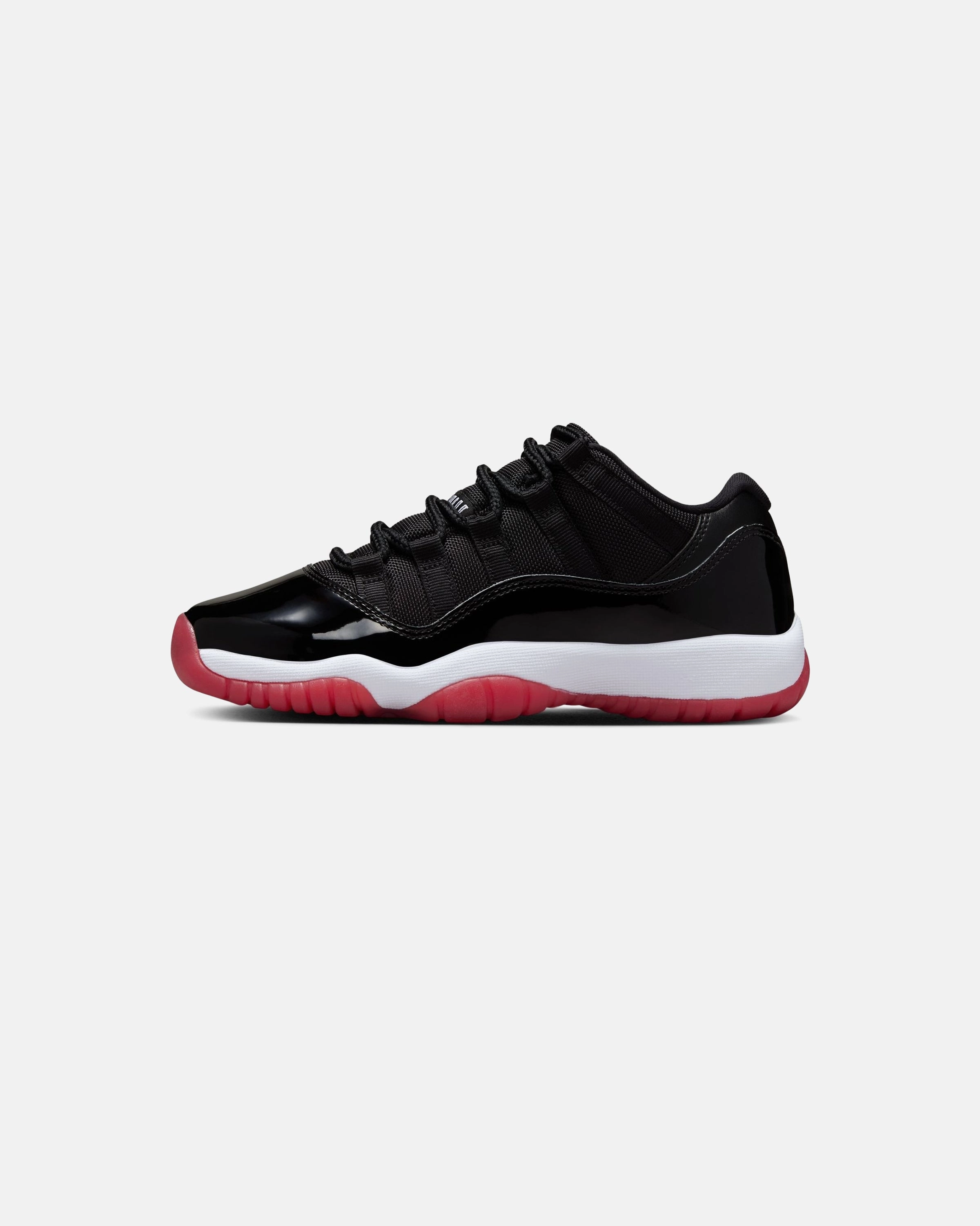 JORDAN GS AJ 11 RETRO LOW - BLACK/ VARSITYRED Heritage hoops sneakers