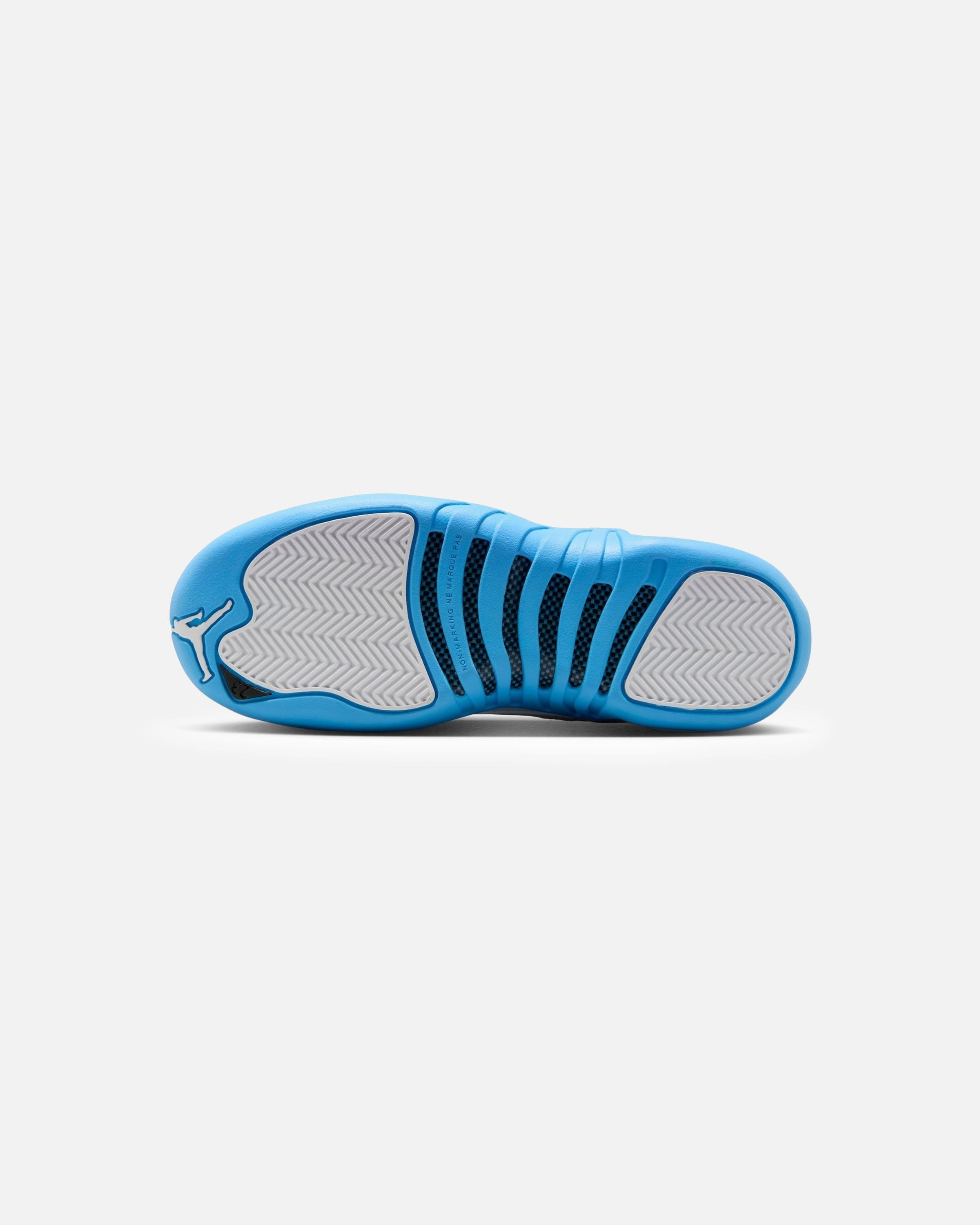 JORDAN GS AJ 12 RETRO - WHITE/ UNIVERSITYBLUE Heritage hoops sneakers