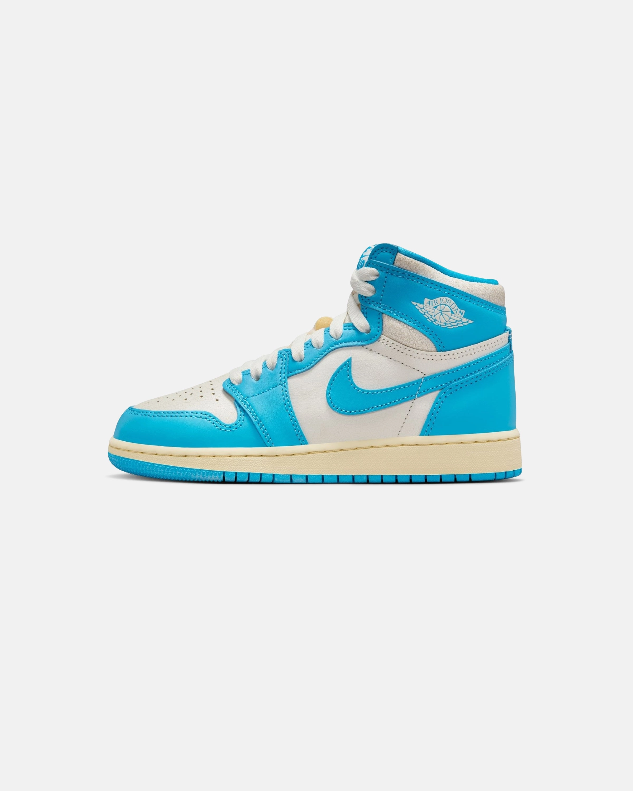 JORDAN GS AJ 1 RETRO HIGH OG - DARKPOWDERBLUE Heritage hoops sneakers