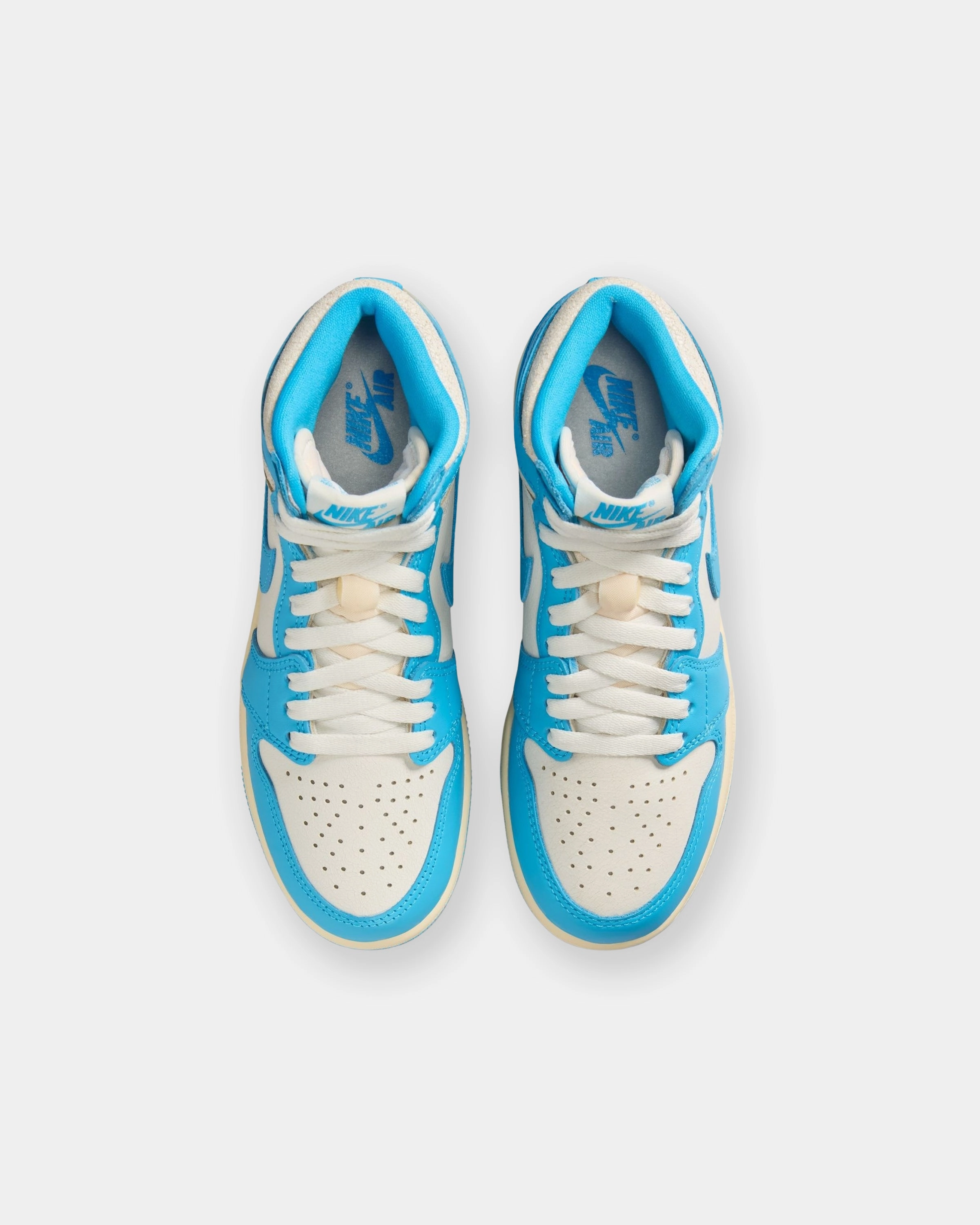 JORDAN GS AJ 1 RETRO HIGH OG - DARKPOWDERBLUE Heritage hoops sneakers