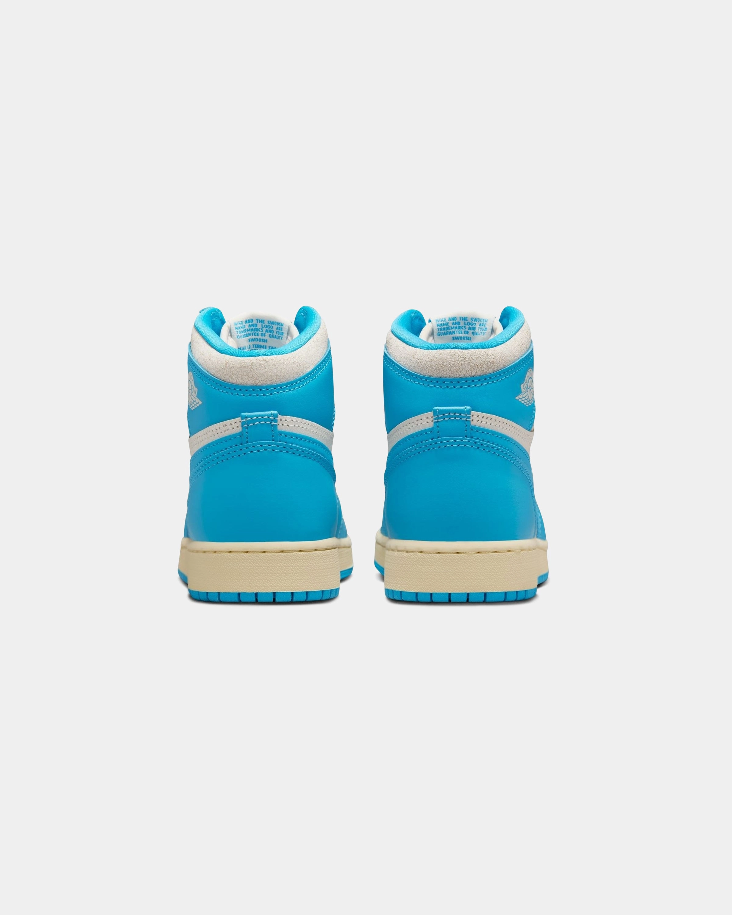 JORDAN GS AJ 1 RETRO HIGH OG - DARKPOWDERBLUE Heritage hoops sneakers