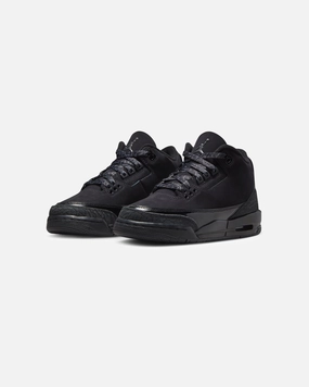 JORDAN GS AJ 3 RETRO - BLACK/ DARKCHARCOAL Jordan athletic shoes for men