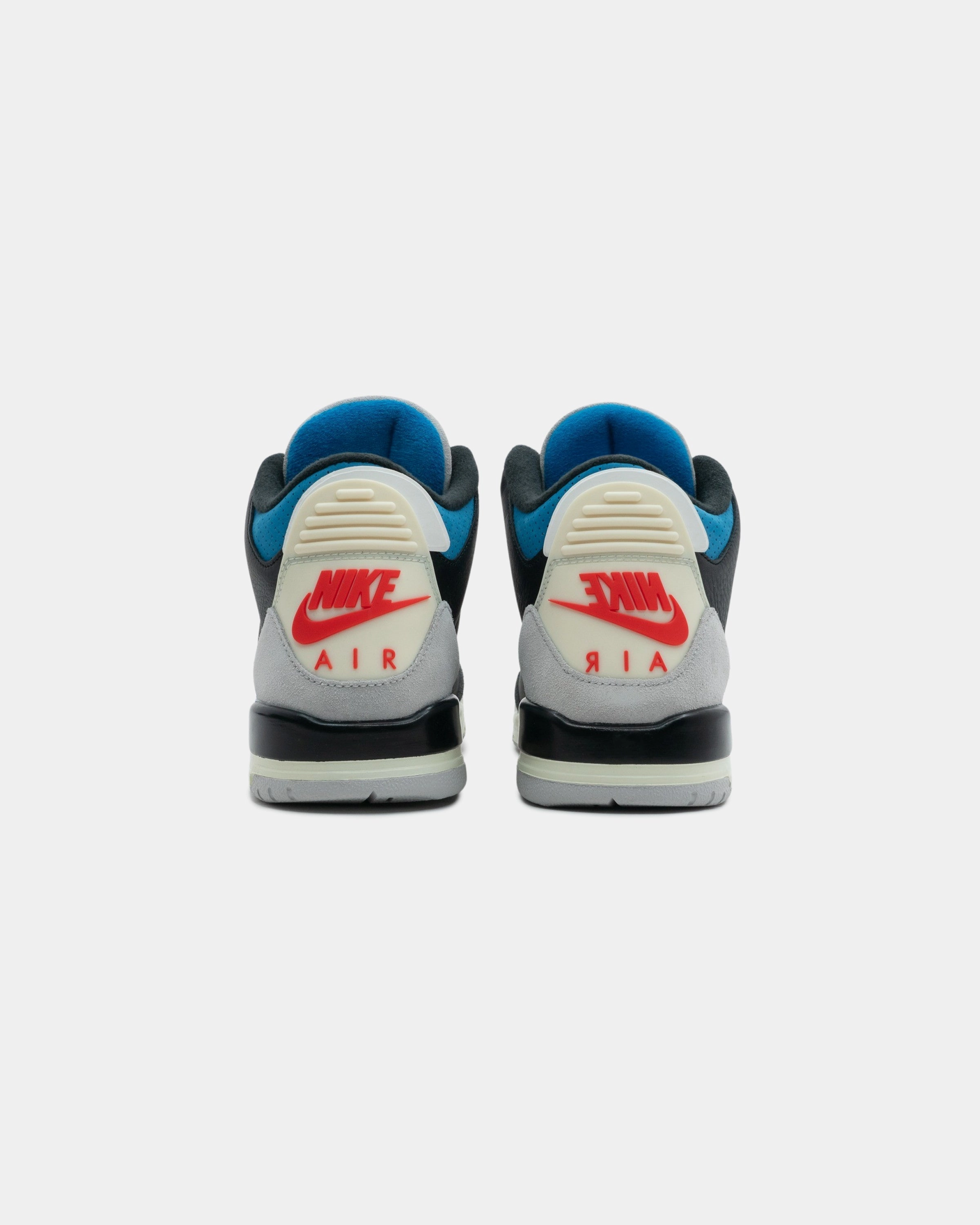 JORDAN GS AJ 3 RETRO OG - BLACK/ CHILERED Heritage hoops sneakers