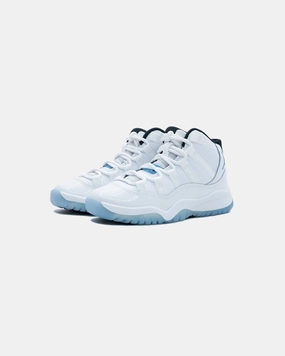 JORDAN PS AJ 11 RETRO - WHITE/ LEGENDBLUE Jordan athletic shoes for men
