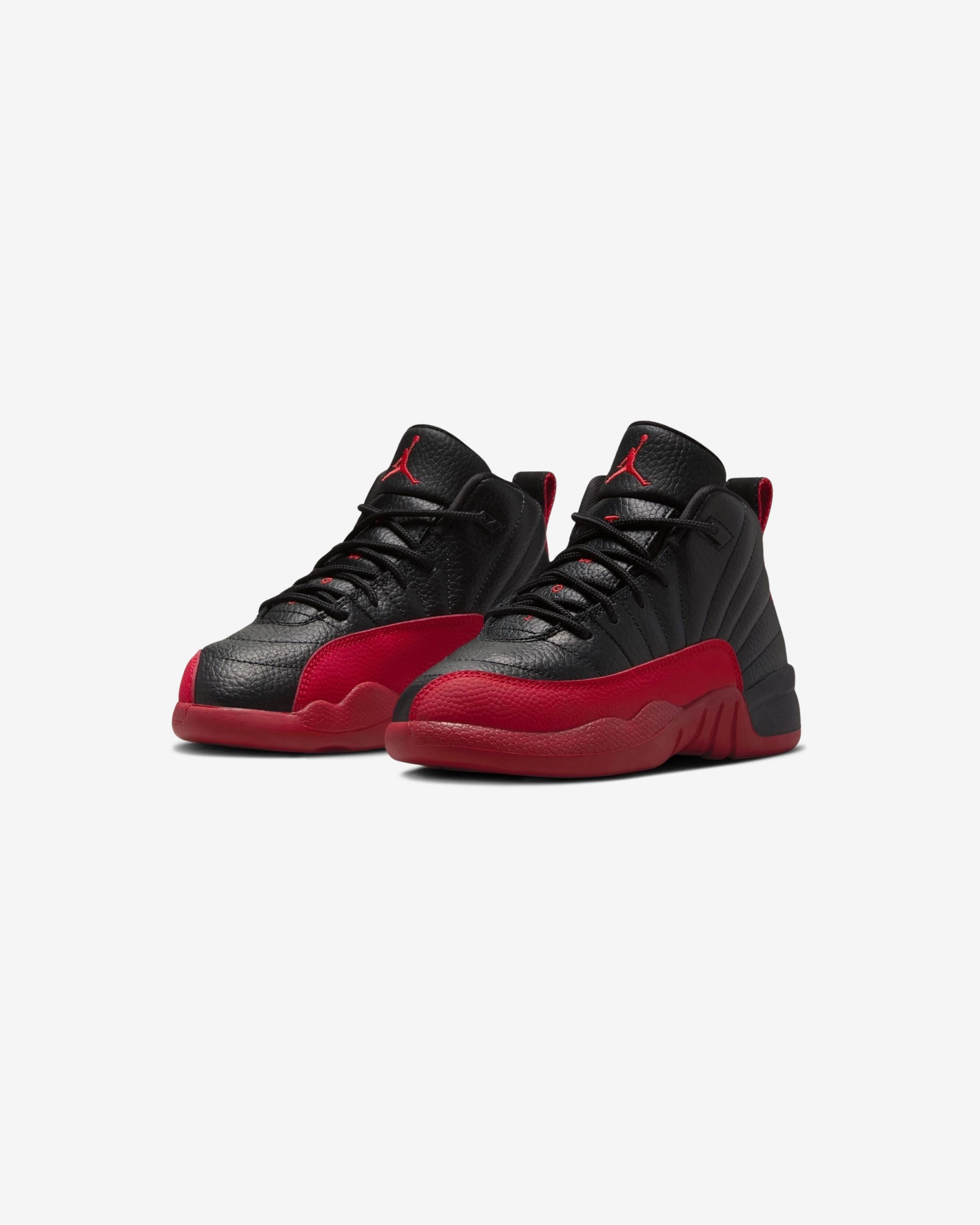 JORDAN PS AJ 12 RETRO - BLACK/ VARSITYRED Jordan athletic shoes for men