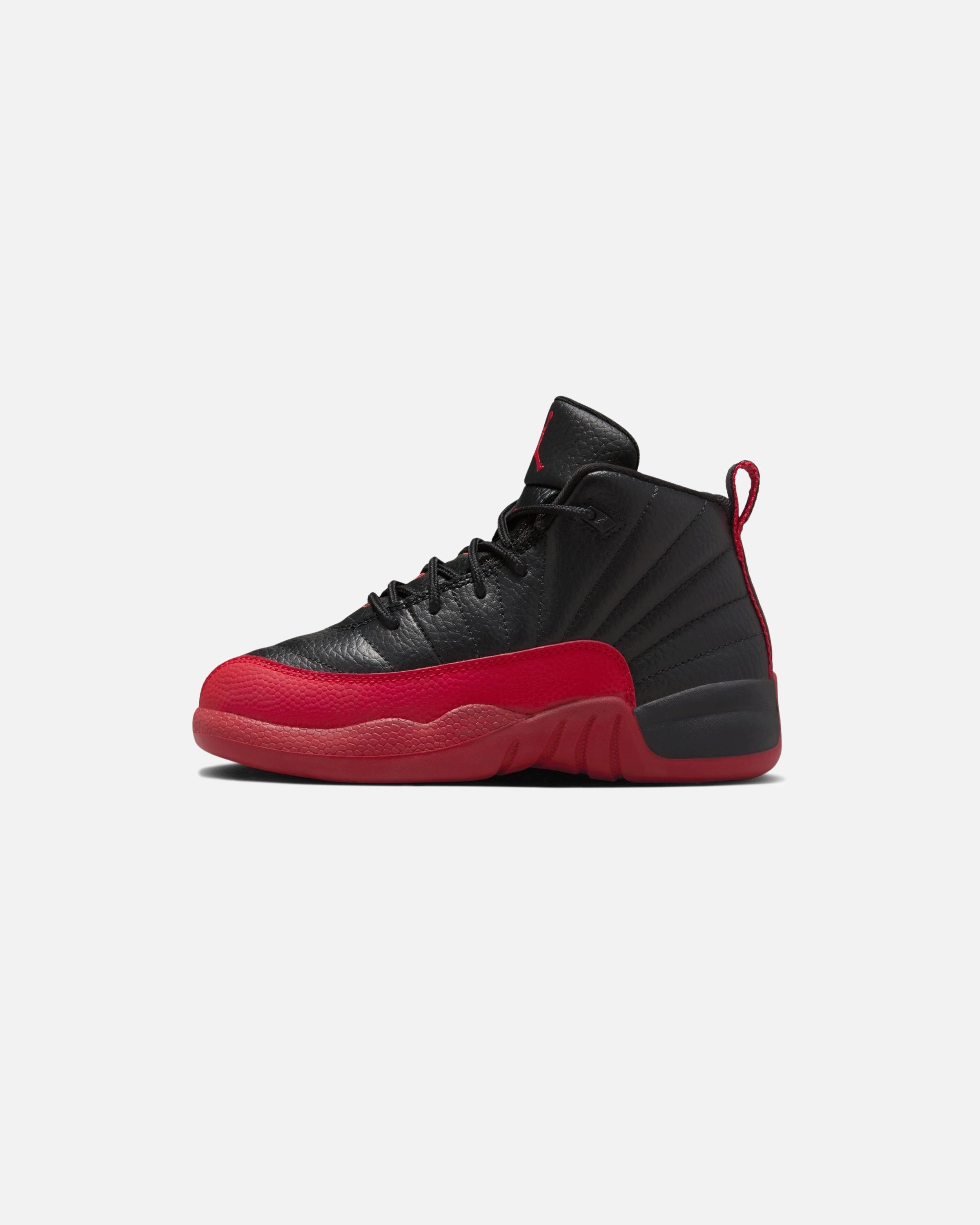 JORDAN PS AJ 12 RETRO - BLACK/ VARSITYRED Heritage hoops sneakers