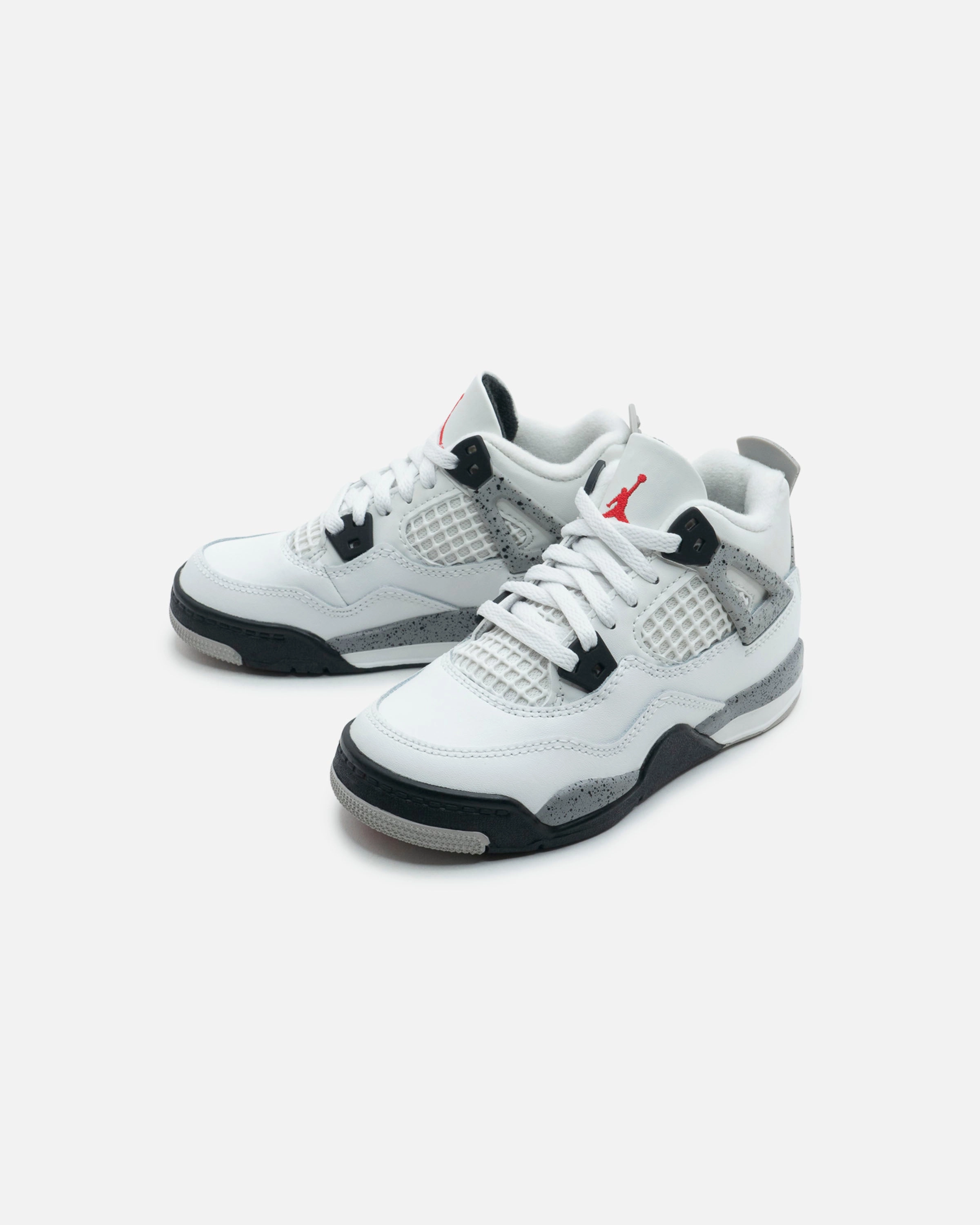 JORDAN PS AJ 4 RETRO OG - SUMMITWHITE/ FIRERED Heritage hoops sneakers