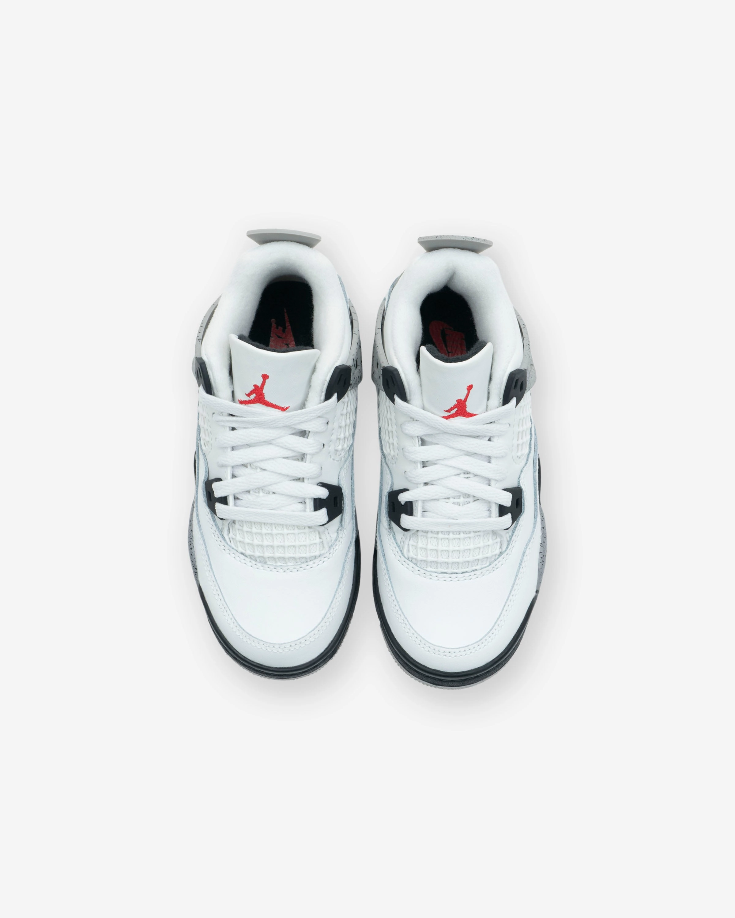 JORDAN PS AJ 4 RETRO OG - SUMMITWHITE/ FIRERED Heritage hoops sneakers