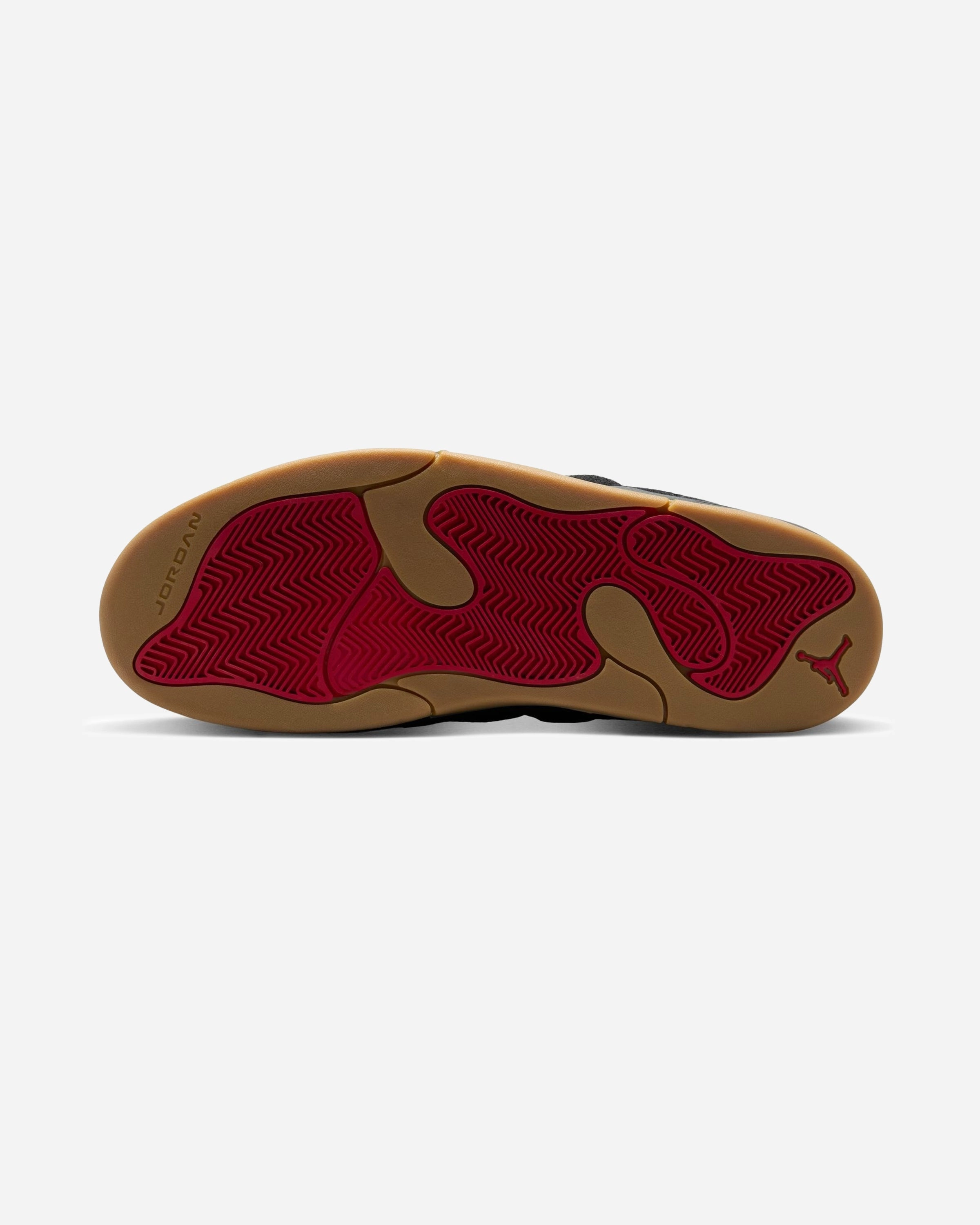 JORDAN SESSION - BLACK/ VARSITYRED Heritage hoops sneakers