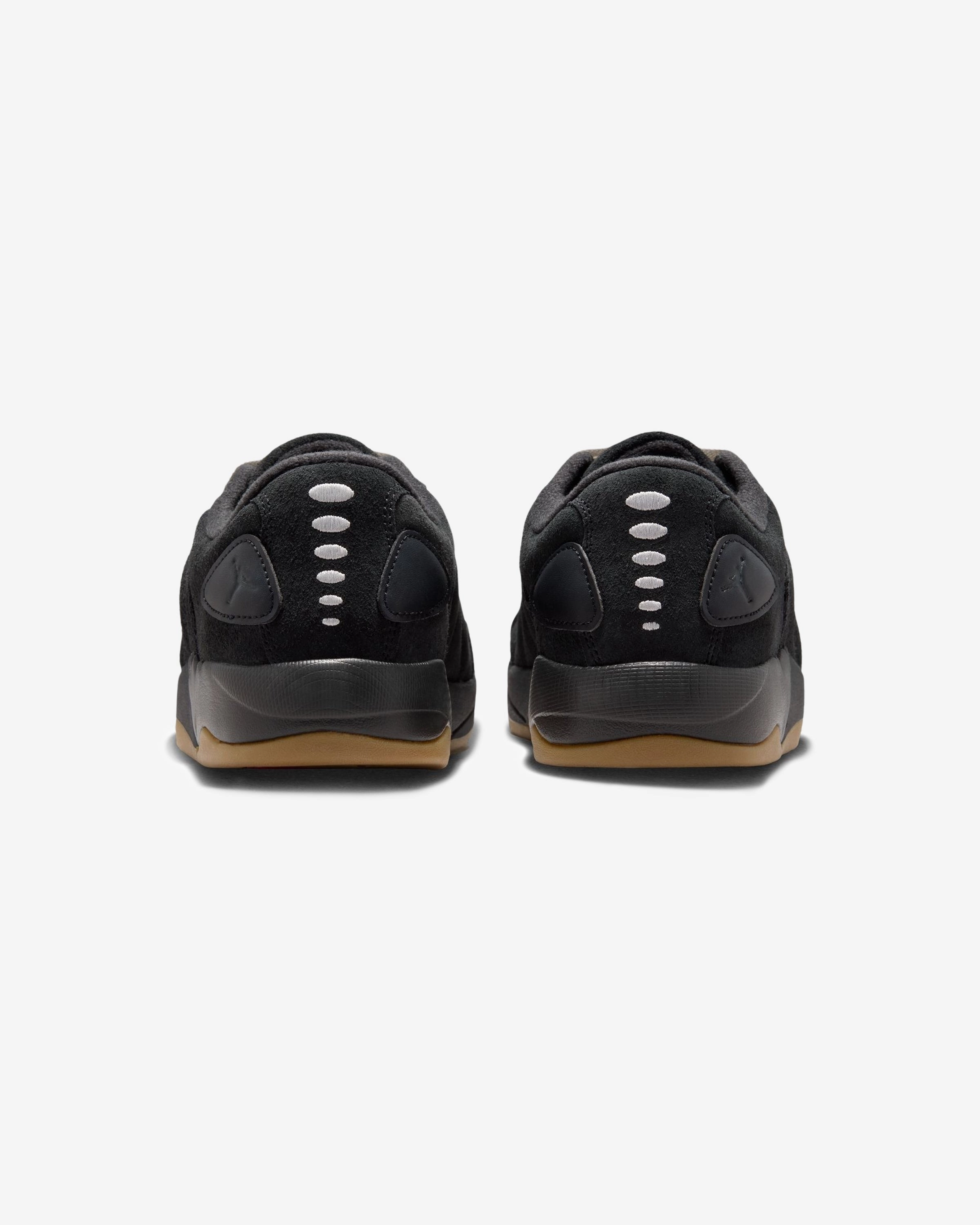 JORDAN SESSION - BLACK/ VARSITYRED Heritage hoops sneakers