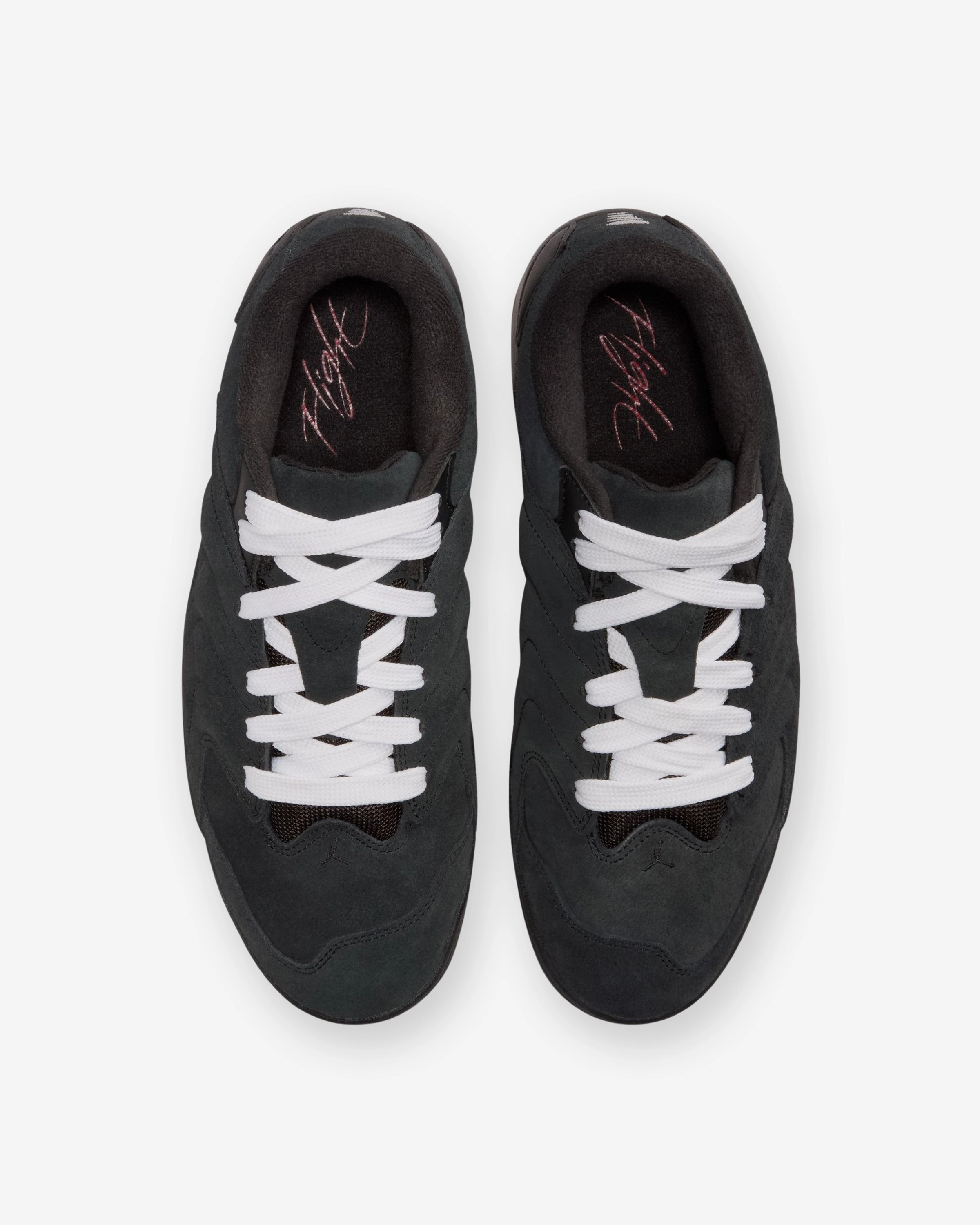 JORDAN SESSION - BLACK/ VARSITYRED Heritage hoops sneakers