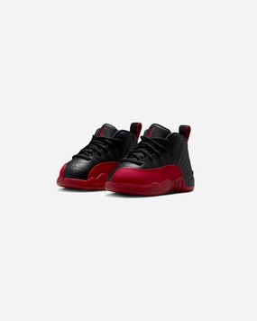 JORDAN TD AJ 12 RETRO - BLACK/ VARSITYRED Jordan athletic shoes for men