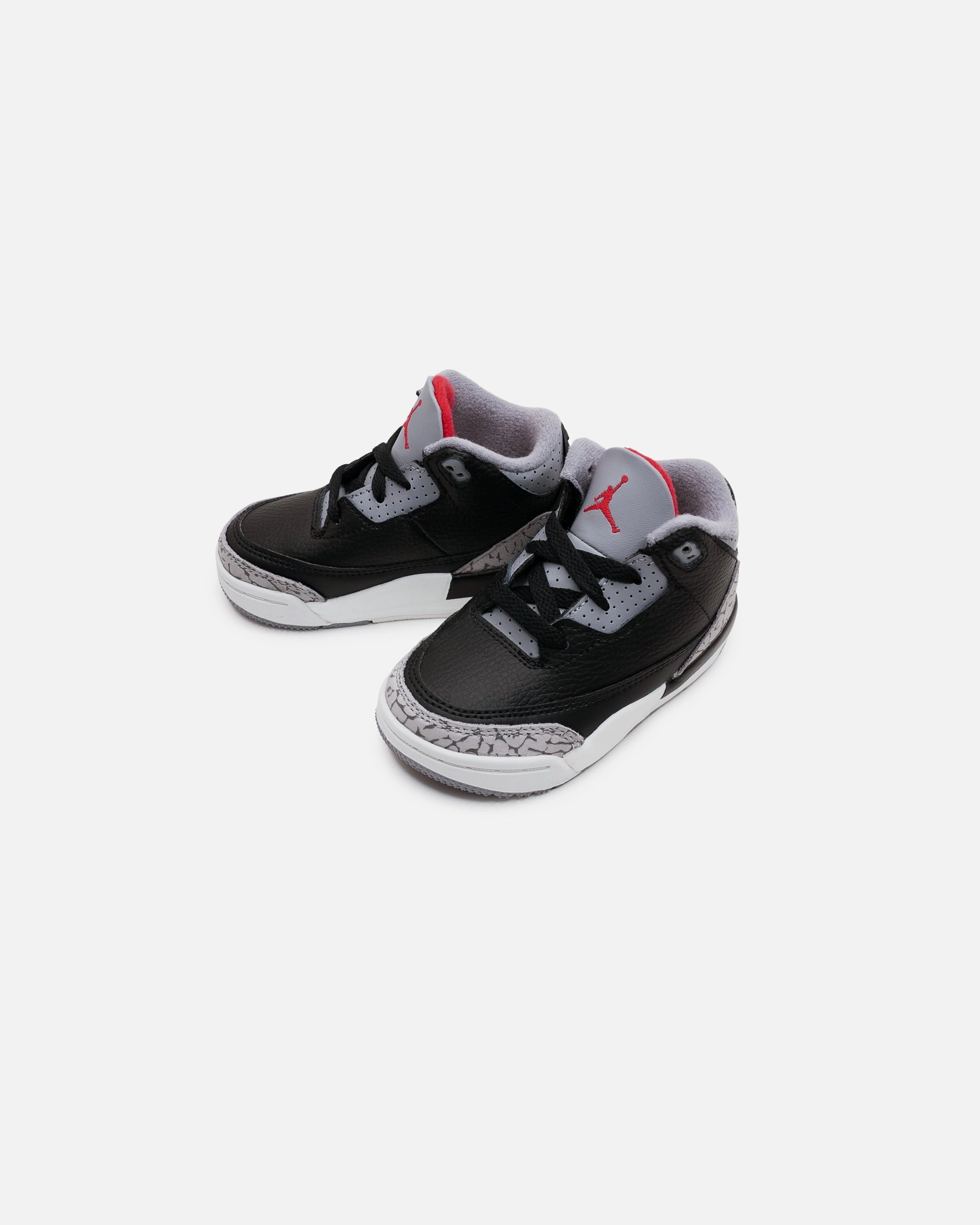 JORDAN TD AJ 3 RETRO - BLACK/ FIRERED/ CEMENTGREY Heritage hoops sneakers