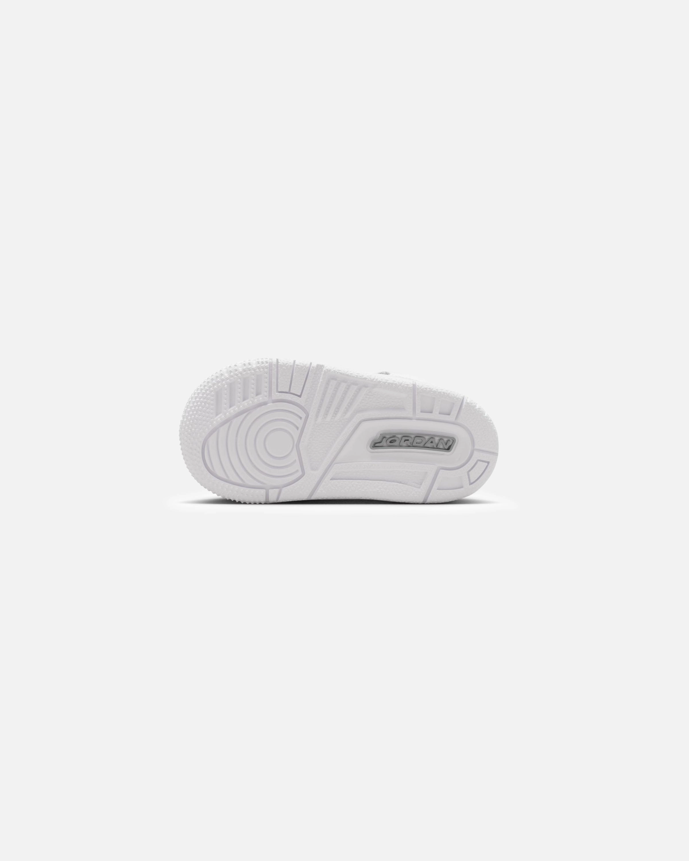 JORDAN TD AJ 3 RETRO - WHITE/ METALLICSILVER Heritage hoops sneakers