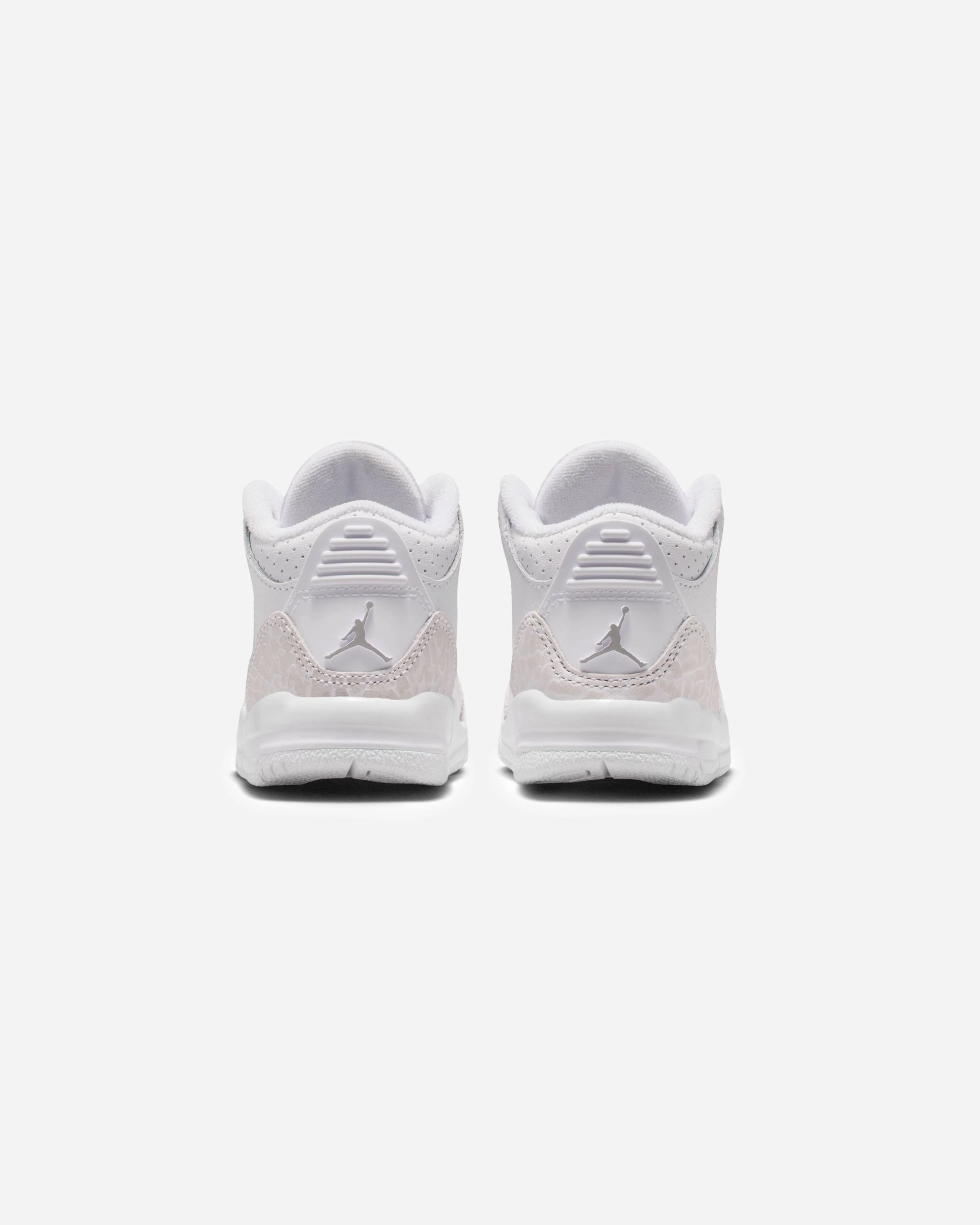 JORDAN TD AJ 3 RETRO - WHITE/ METALLICSILVER Heritage hoops sneakers