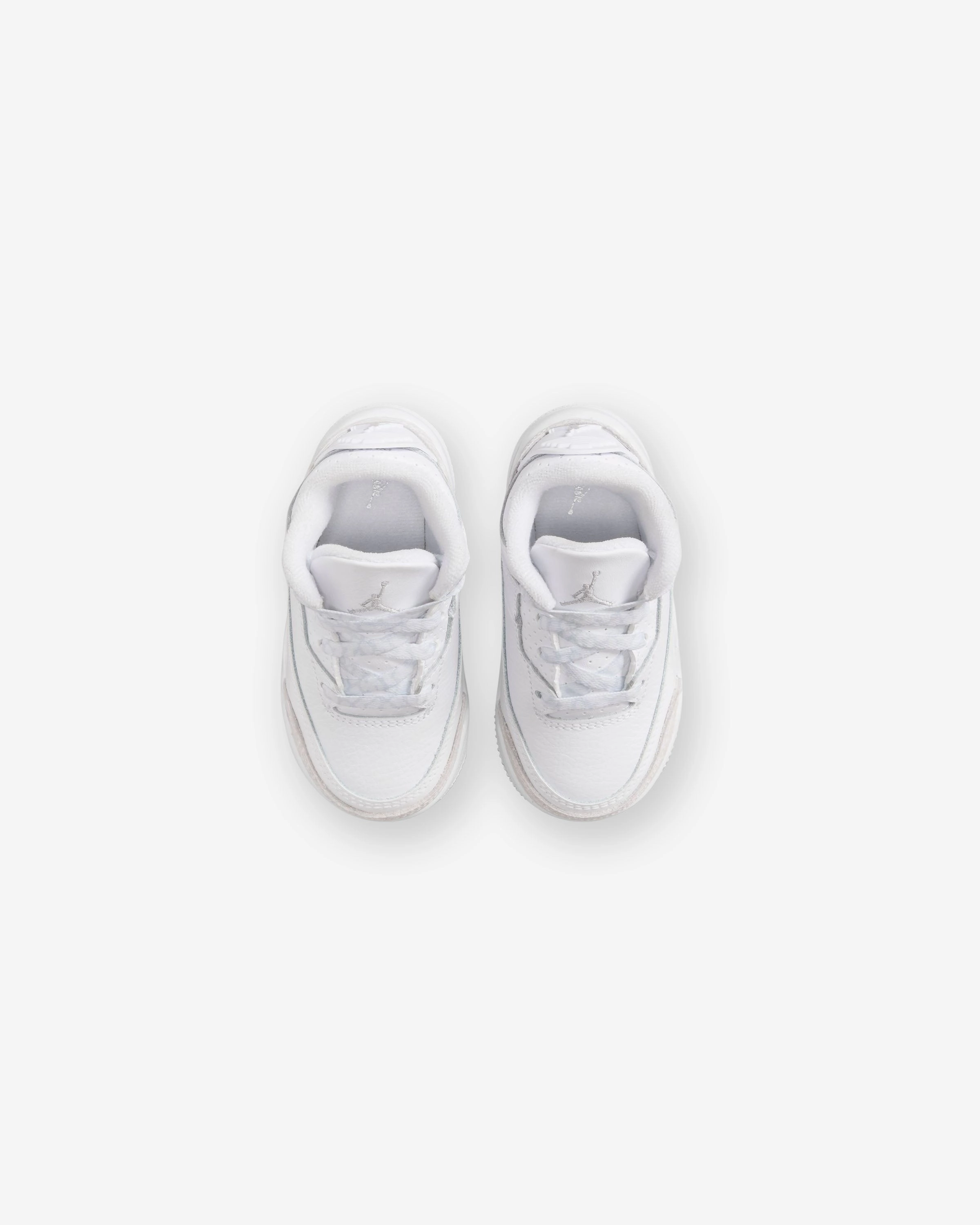 JORDAN TD AJ 3 RETRO - WHITE/ METALLICSILVER Heritage hoops sneakers