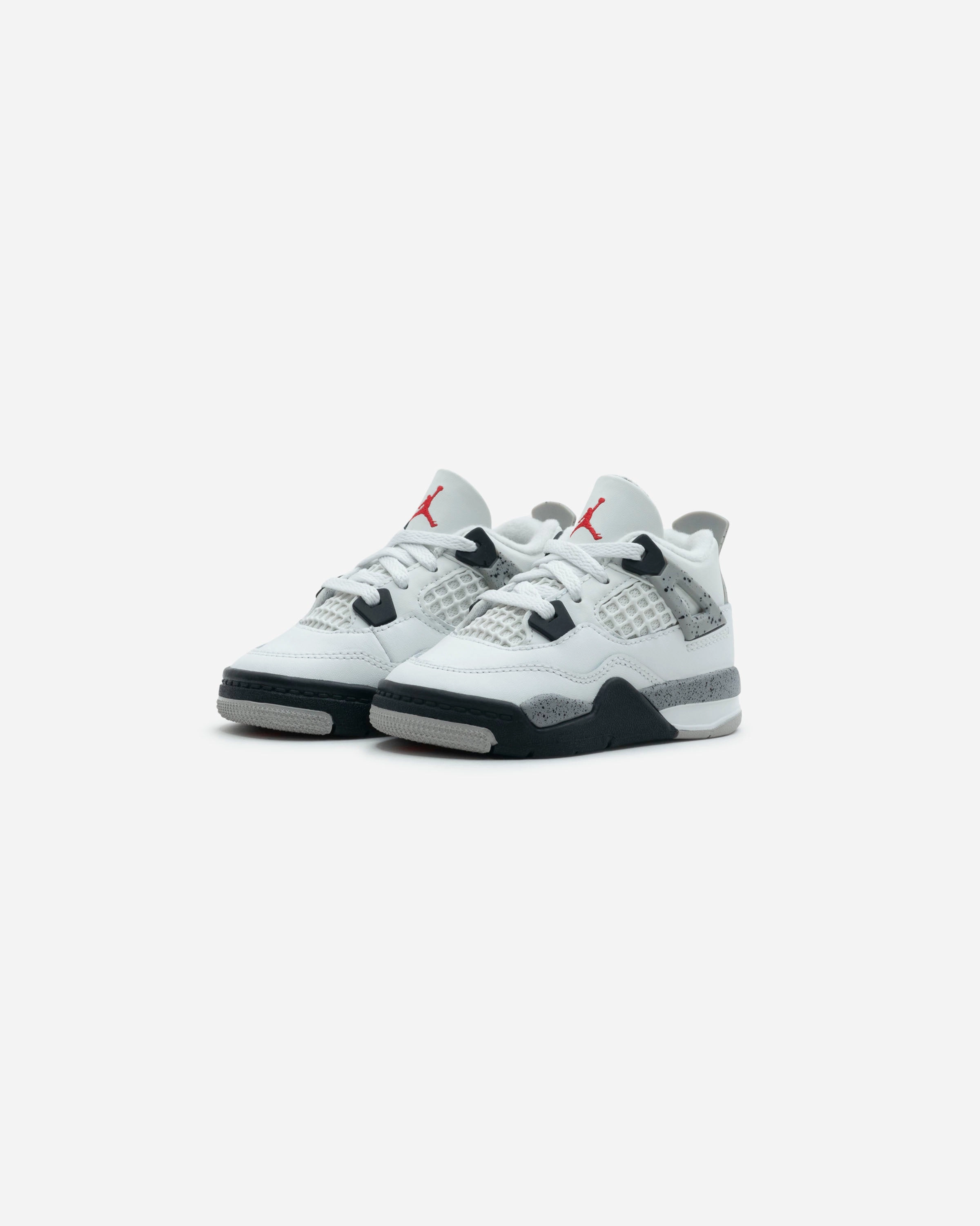 JORDAN TD AJ 4 RETRO OG - SUMMITWHITE/ FIRERED Jordan athletic shoes for men