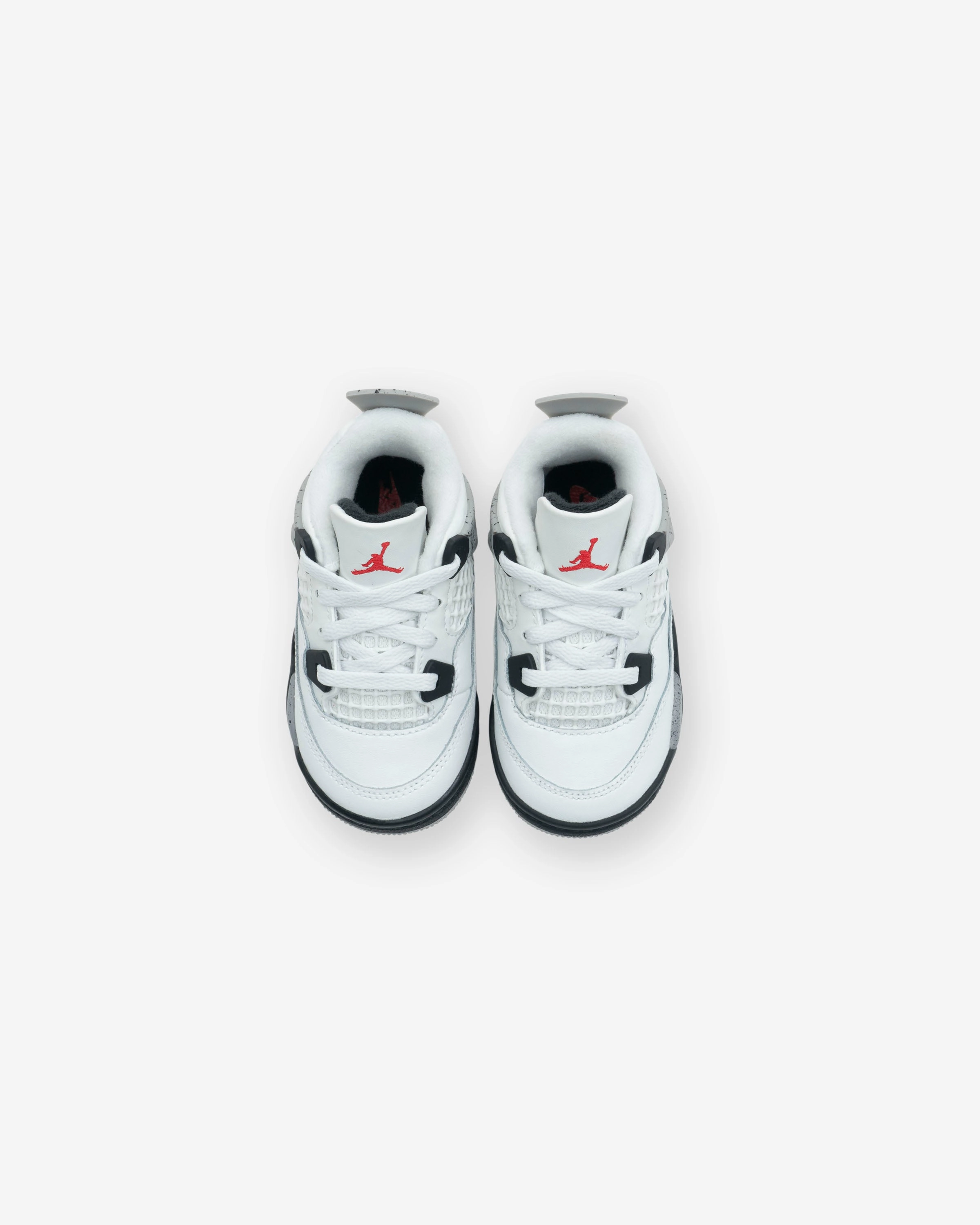 JORDAN TD AJ 4 RETRO OG - SUMMITWHITE/ FIRERED Heritage hoops sneakers