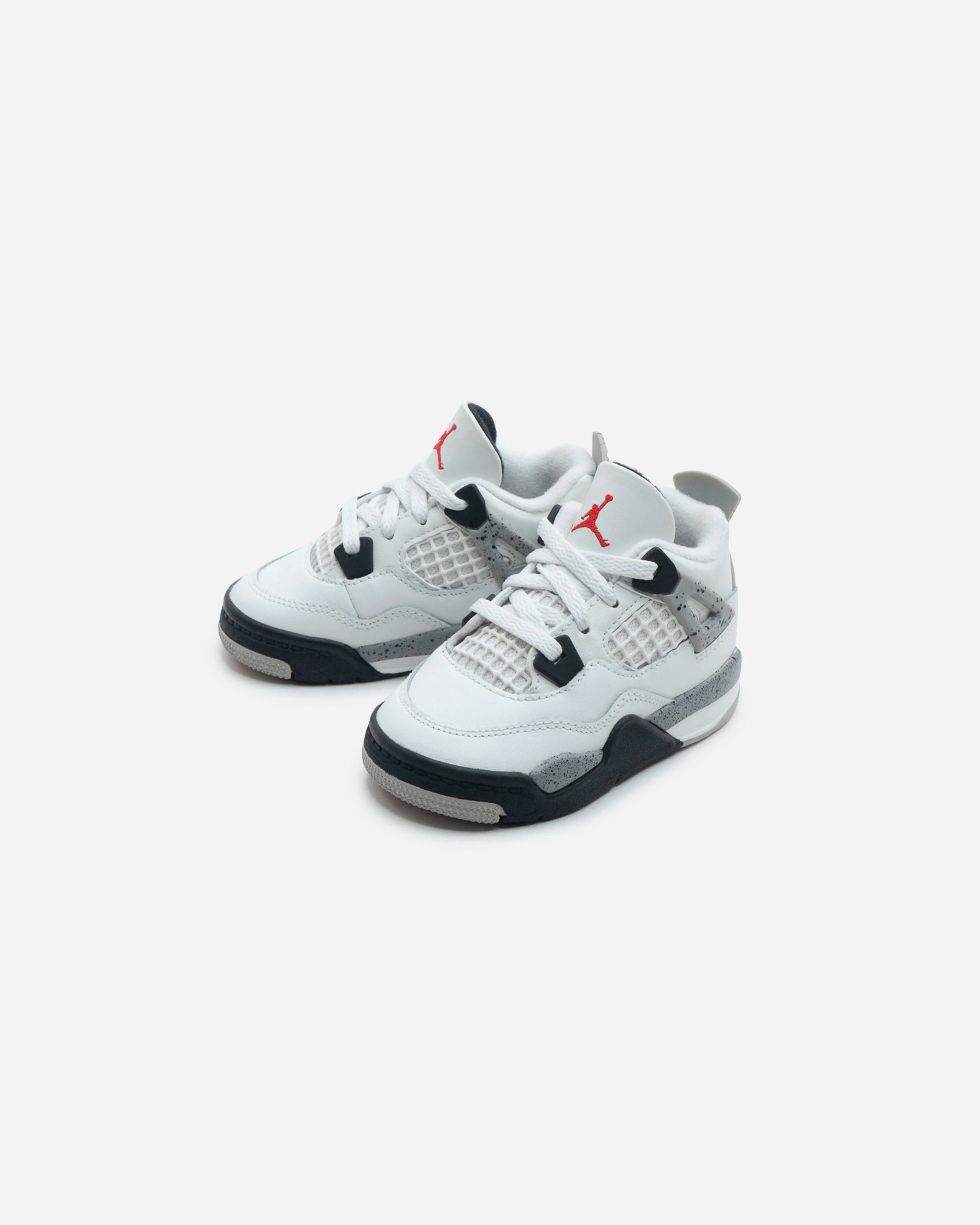 JORDAN TD AJ 4 RETRO OG - SUMMITWHITE/ FIRERED Heritage hoops sneakers