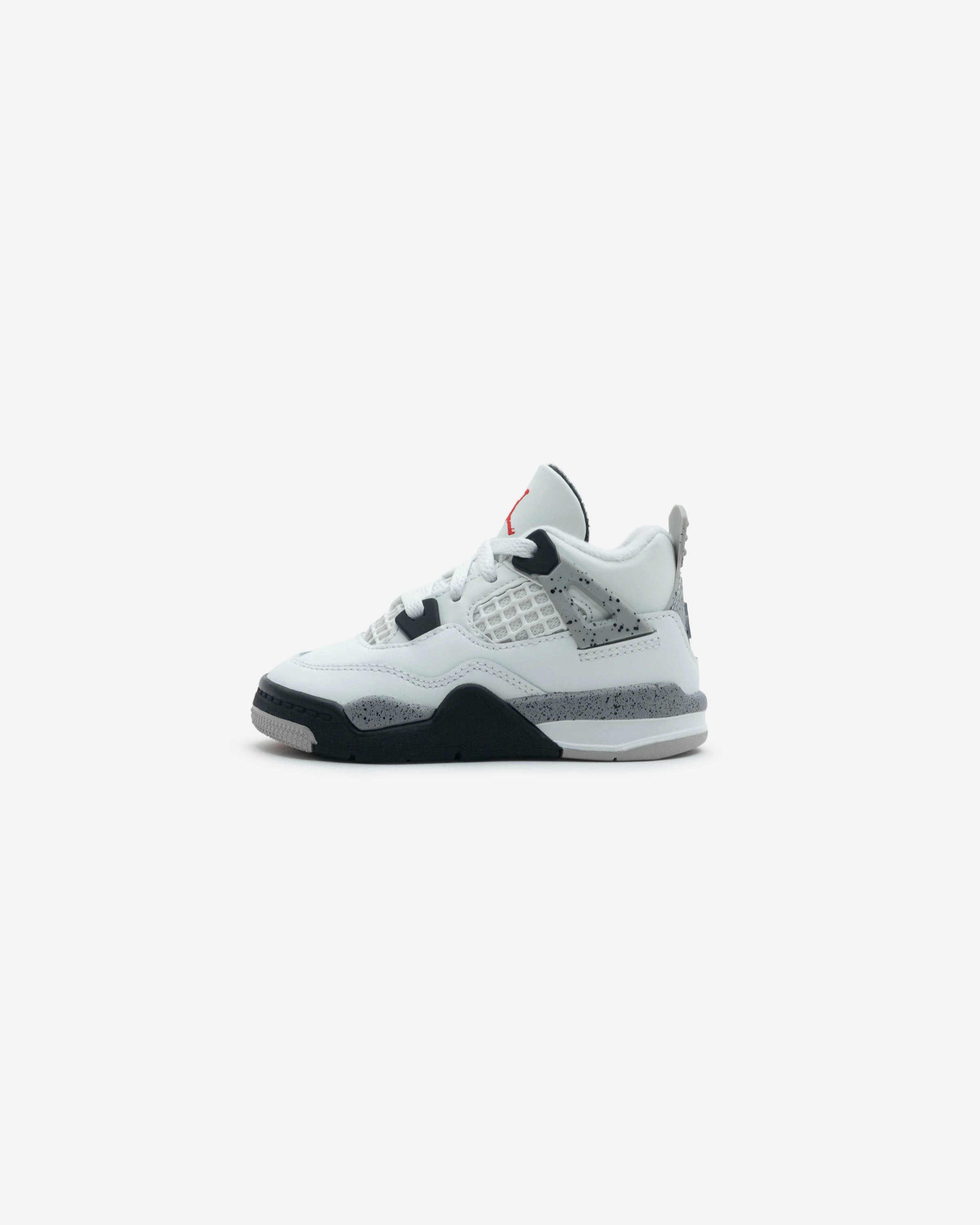 JORDAN TD AJ 4 RETRO OG - SUMMITWHITE/ FIRERED Heritage hoops sneakers