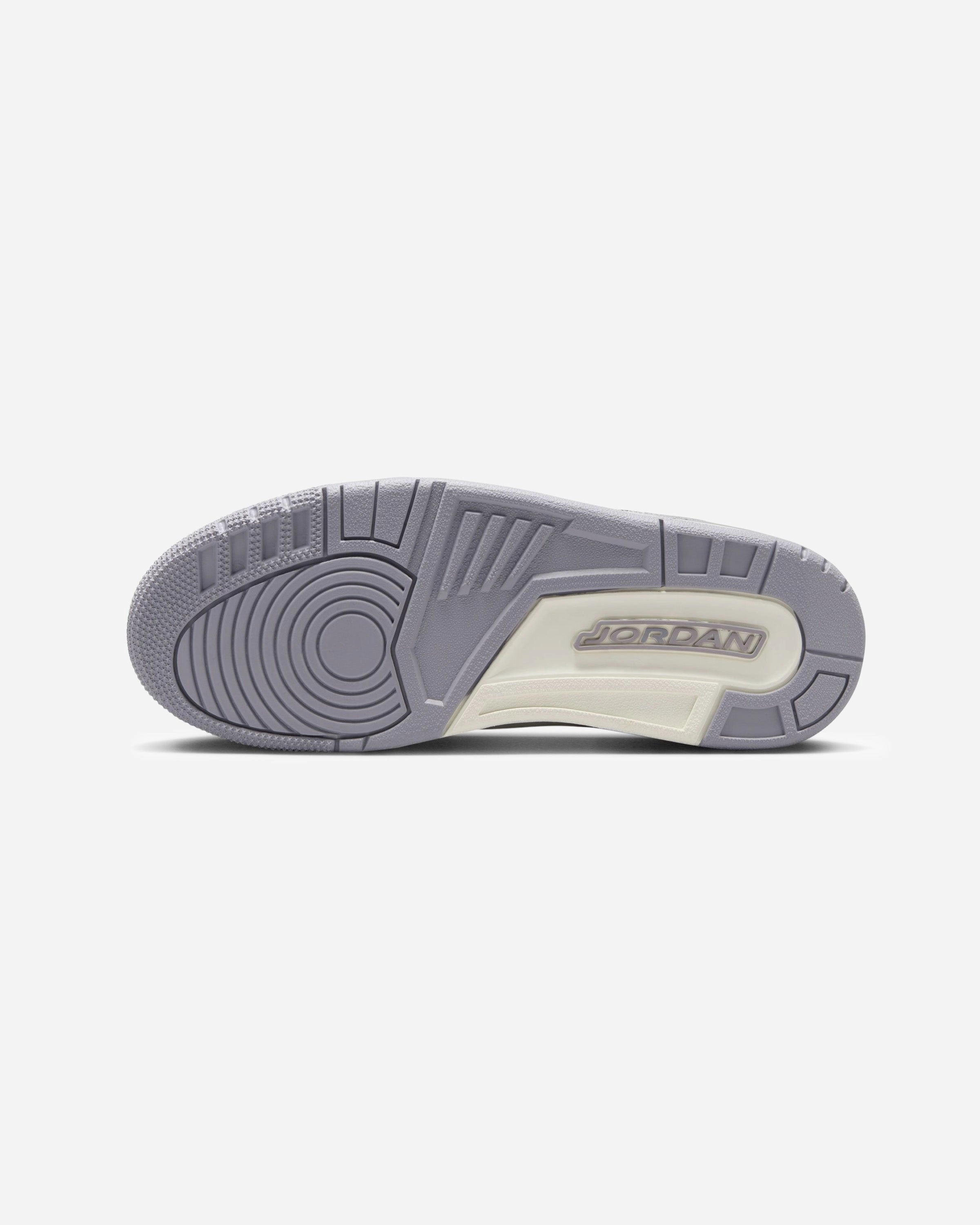 JORDAN WOMEN'S AJ 3 RETRO - SAIL/ CEMENTGREY Heritage hoops sneakers